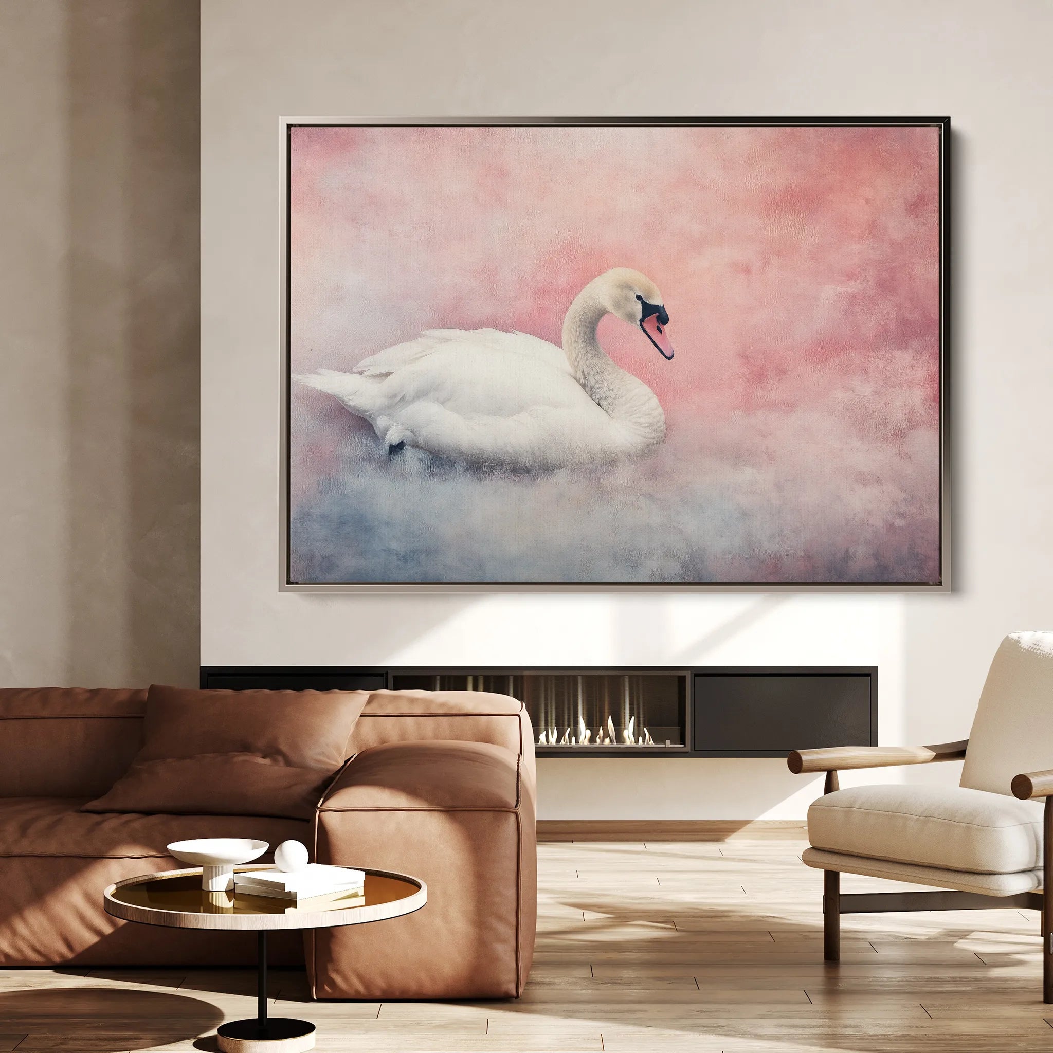 Animals 170 Canvas Art 18" x 24" / 45 x 60 cm / Black
