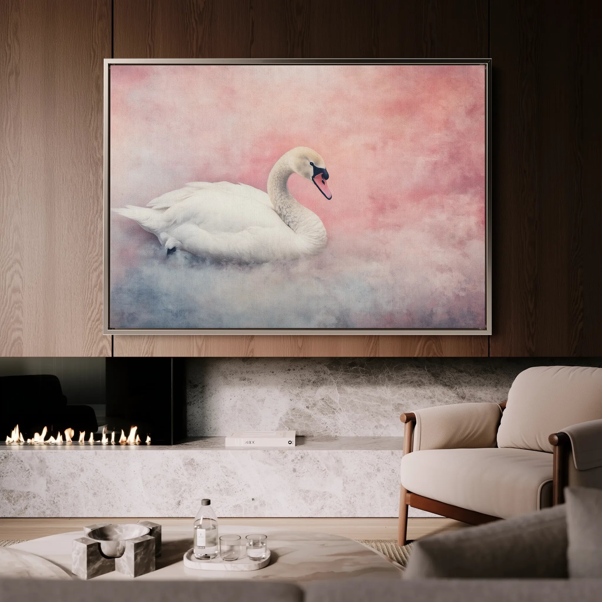 Animals 170 Canvas Art 18" x 24" / 45 x 60 cm / Black