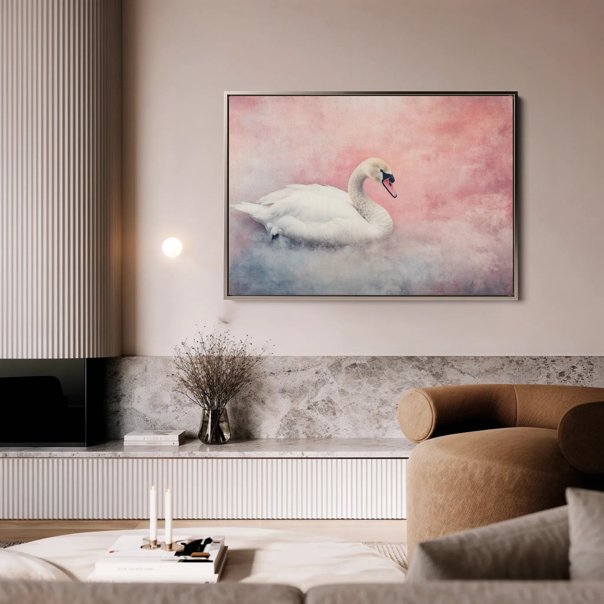 Animals 170 Canvas Art 18" x 24" / 45 x 60 cm / Black