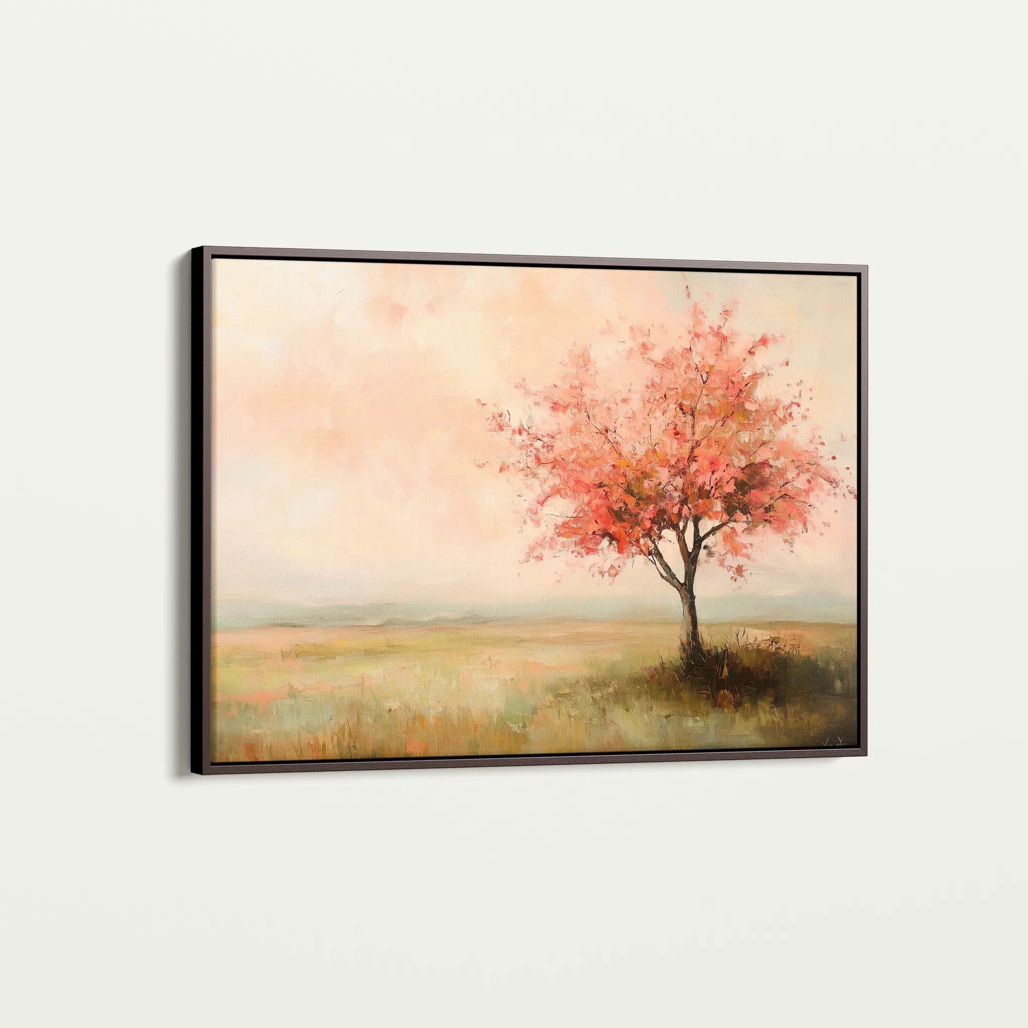 Landscape 170 Canvas Art 18" x 24" / 45 x 60 cm / Black