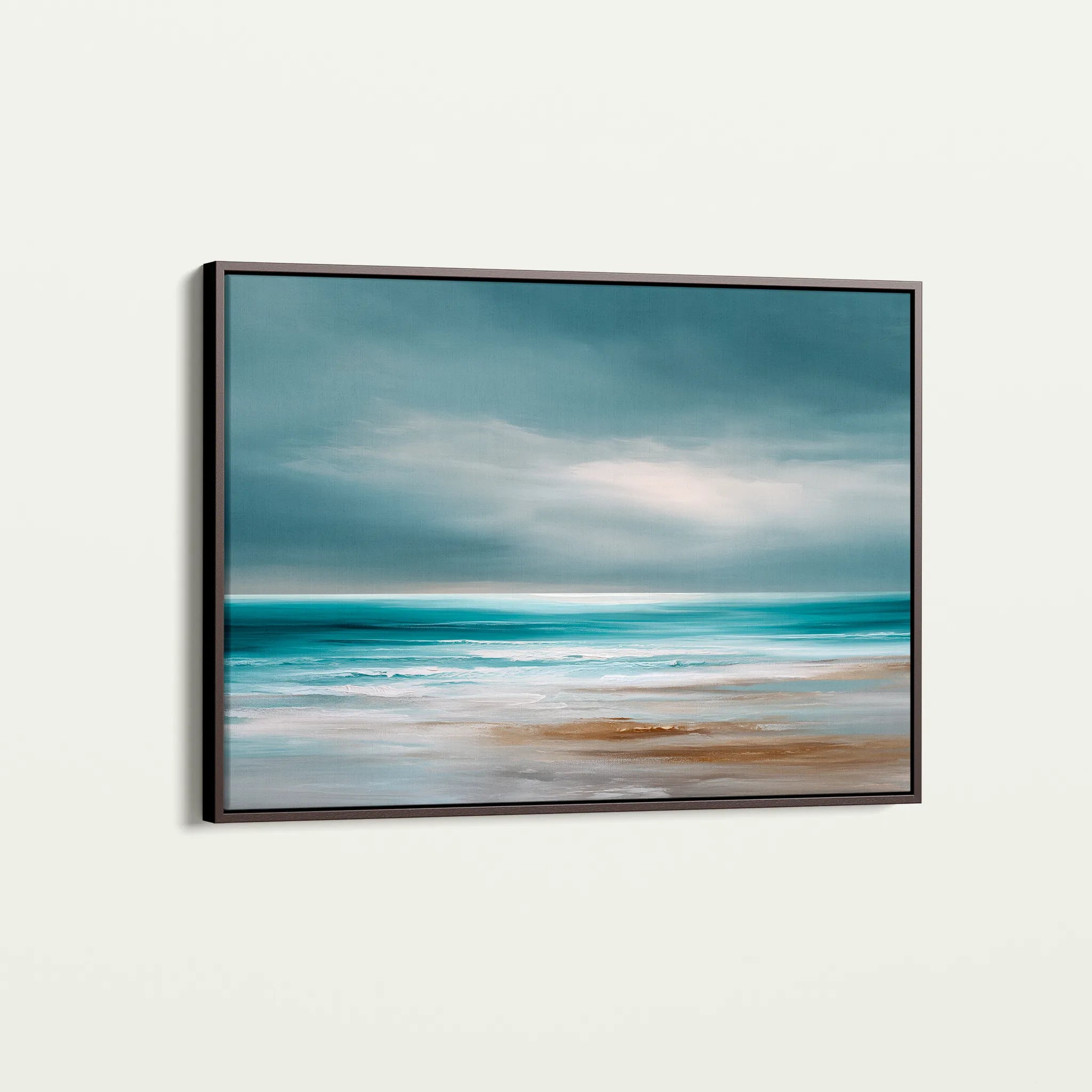 Abstract 1701 Canvas Art 18" x 24" / 45 x 60 cm / Black