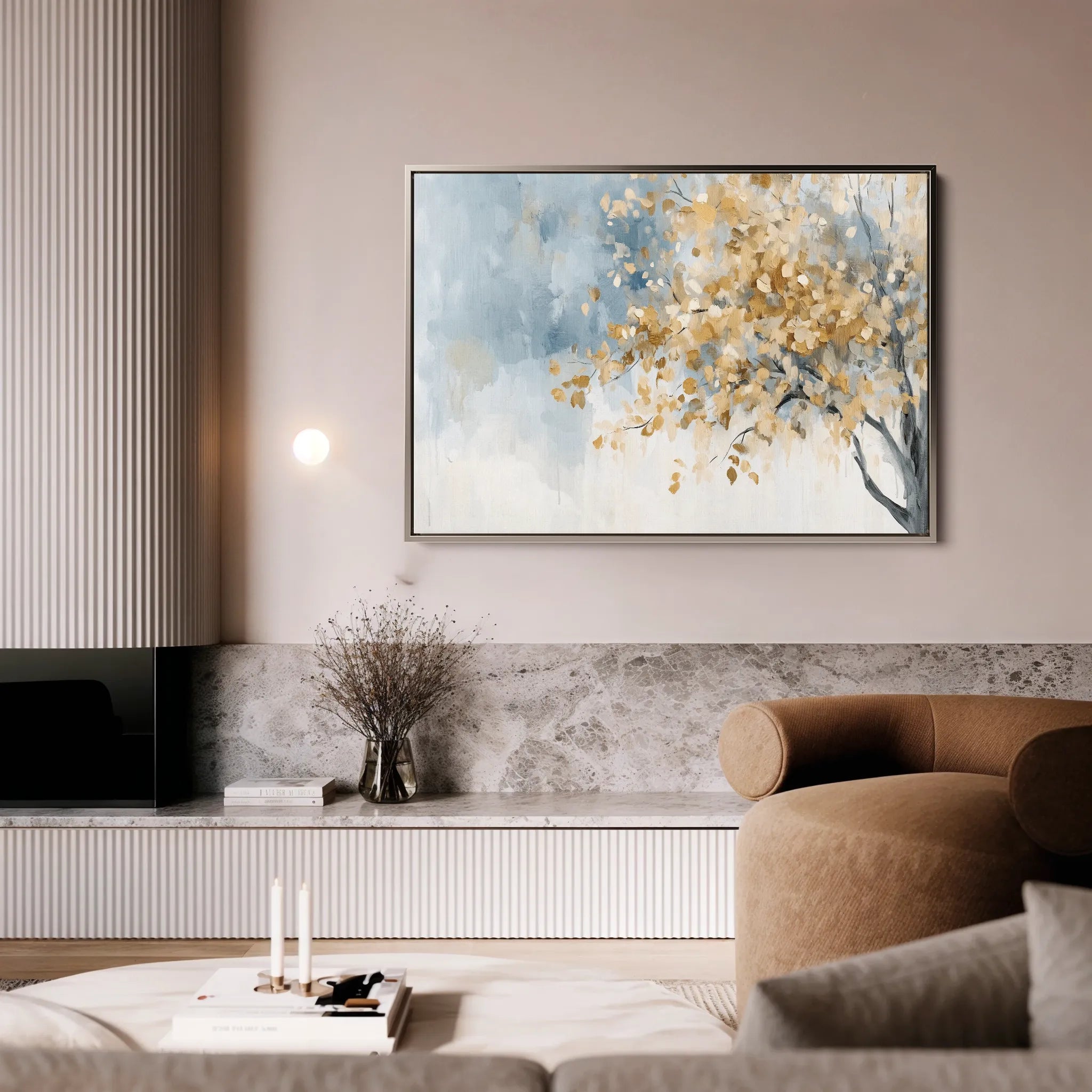 Landscape 171 Canvas Art 18" x 24" / 45 x 60 cm / Black