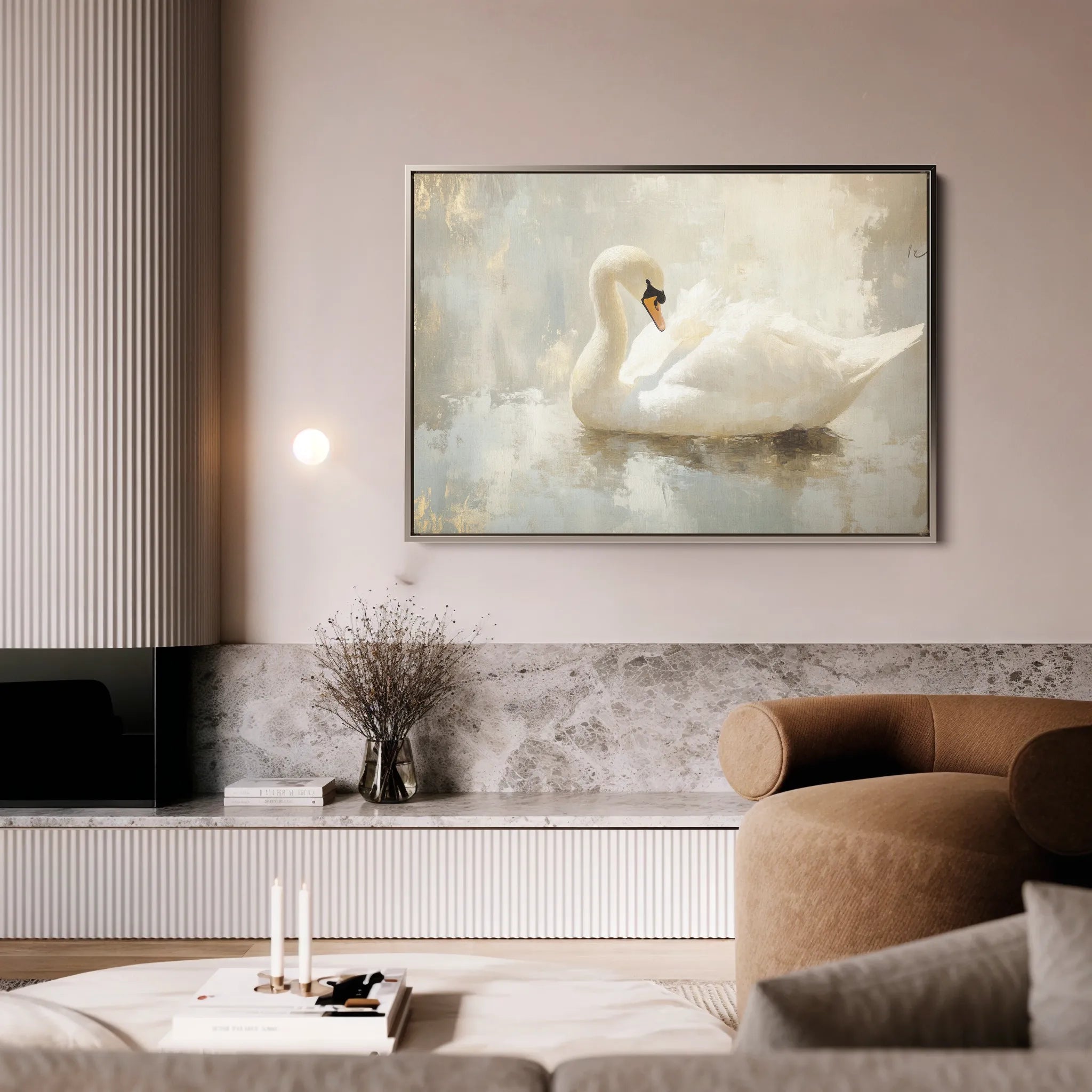 Animals 172 Canvas Art 18" x 24" / 45 x 60 cm / Black