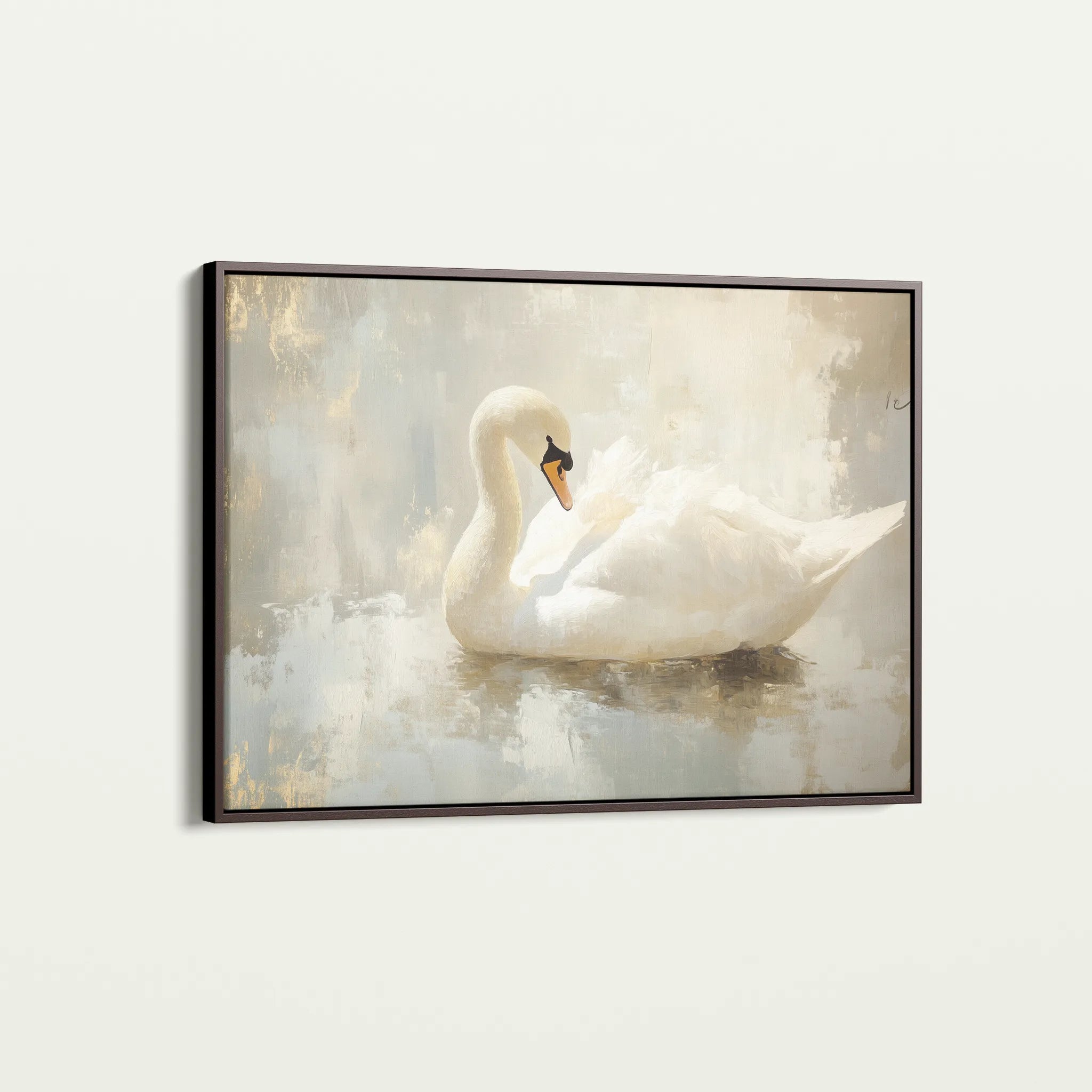 Animals 172 Canvas Art 18" x 24" / 45 x 60 cm / Black