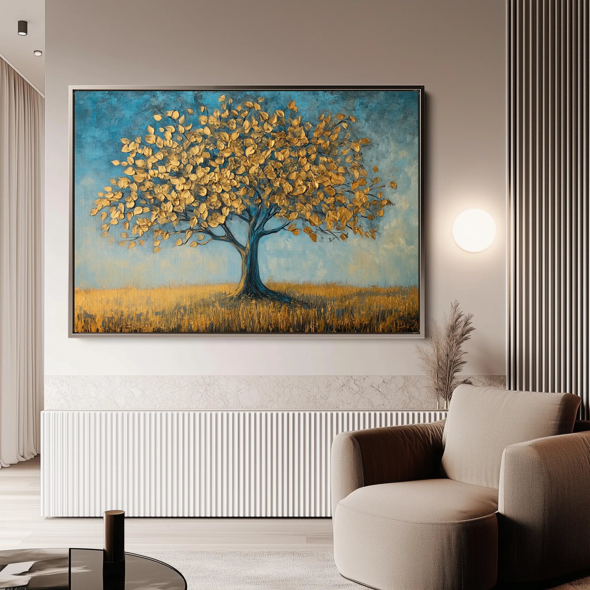 Landscape 172 Canvas Art 18" x 24" / 45 x 60 cm / Black
