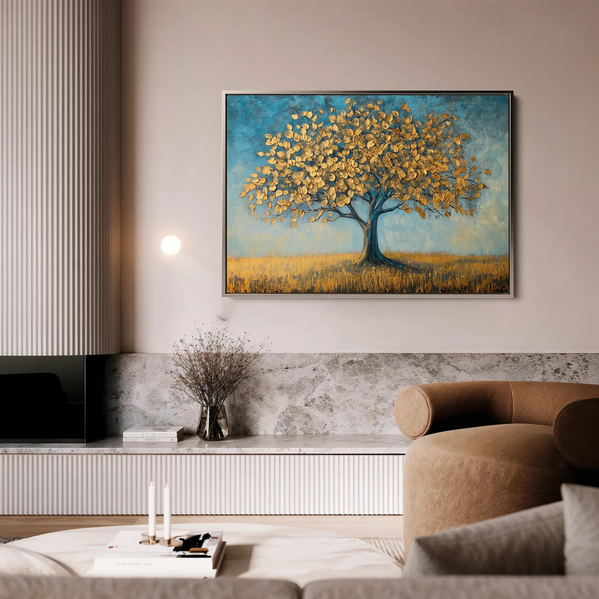 Landscape 172 Canvas Art 18" x 24" / 45 x 60 cm / Black