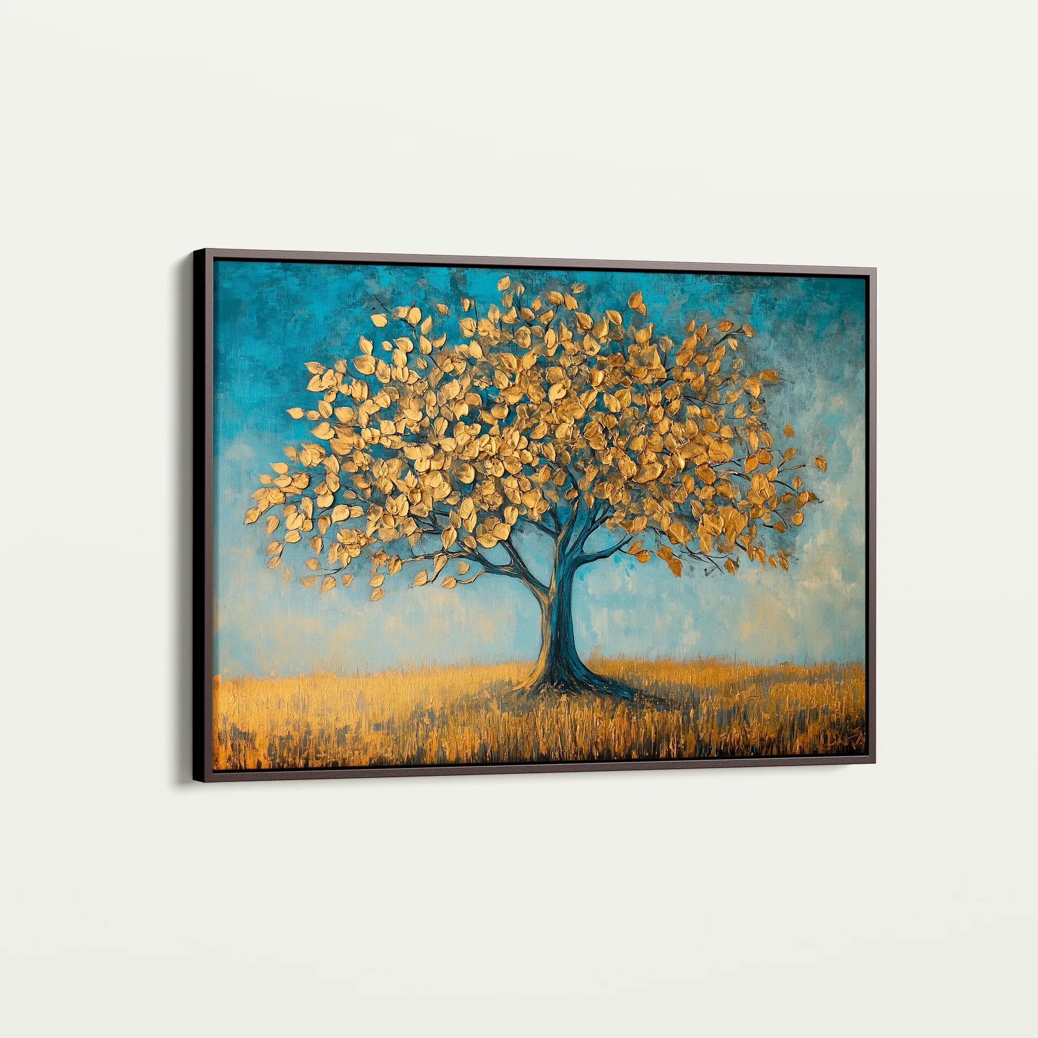 Landscape 172 Canvas Art 18" x 24" / 45 x 60 cm / Black