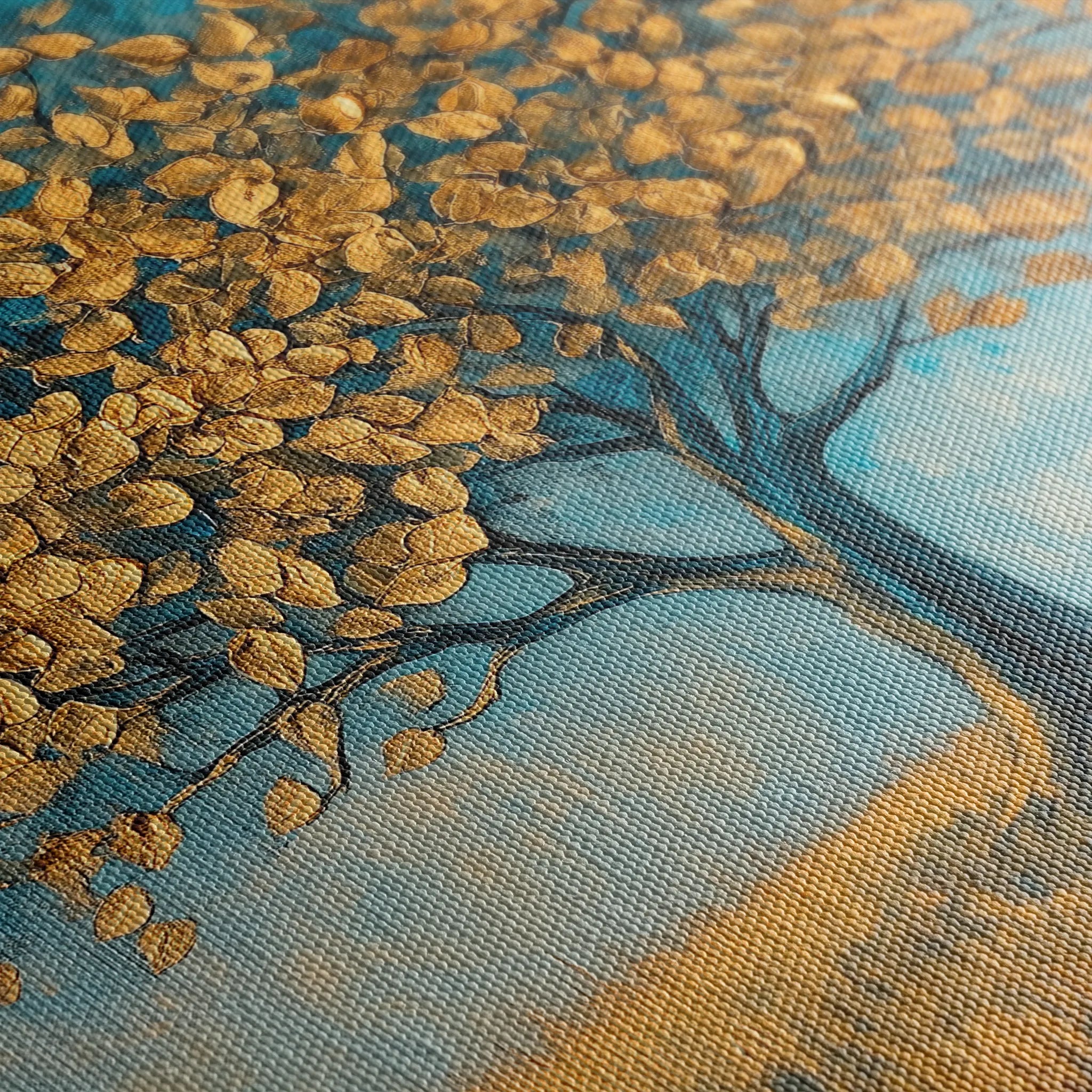 Landscape 172 Canvas Art 18" x 24" / 45 x 60 cm / Black
