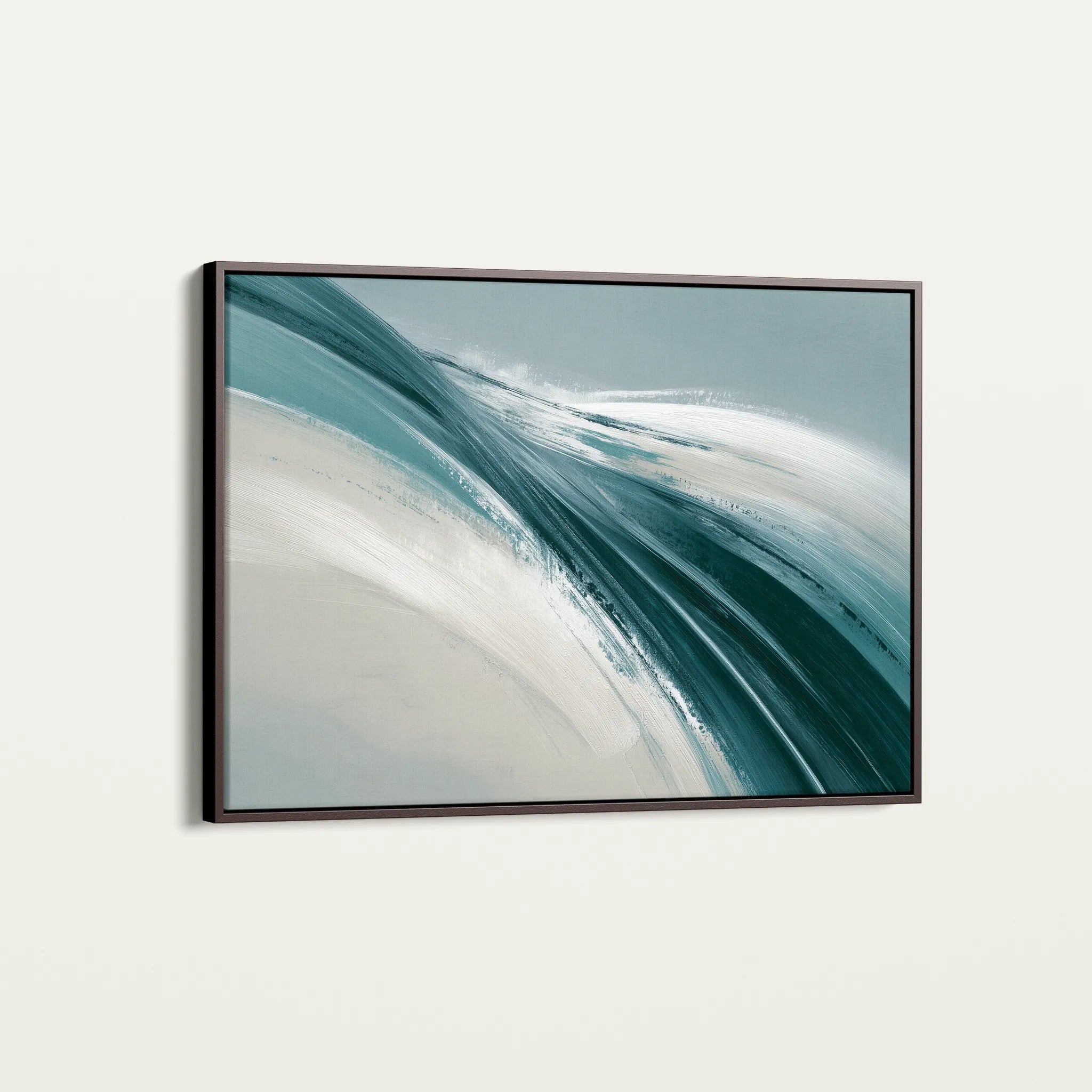 Abstract 1735 Canvas Art 18" x 24" / 45 x 60 cm / Black