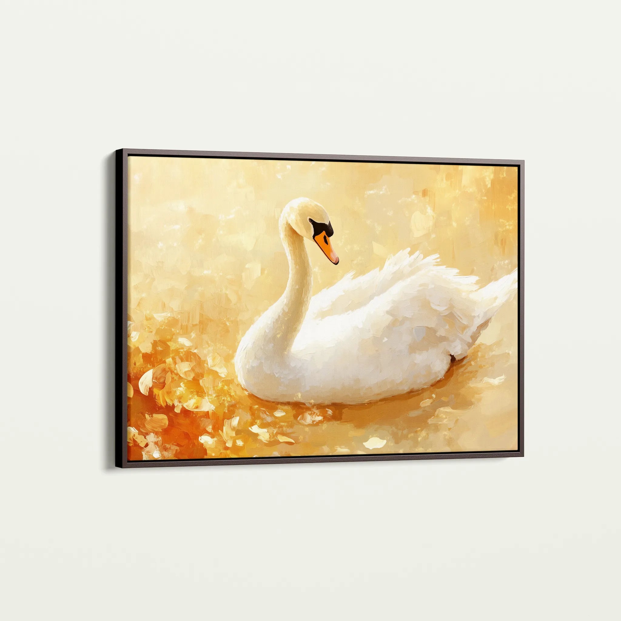 Animals 174 Canvas Art 18" x 24" / 45 x 60 cm / Black