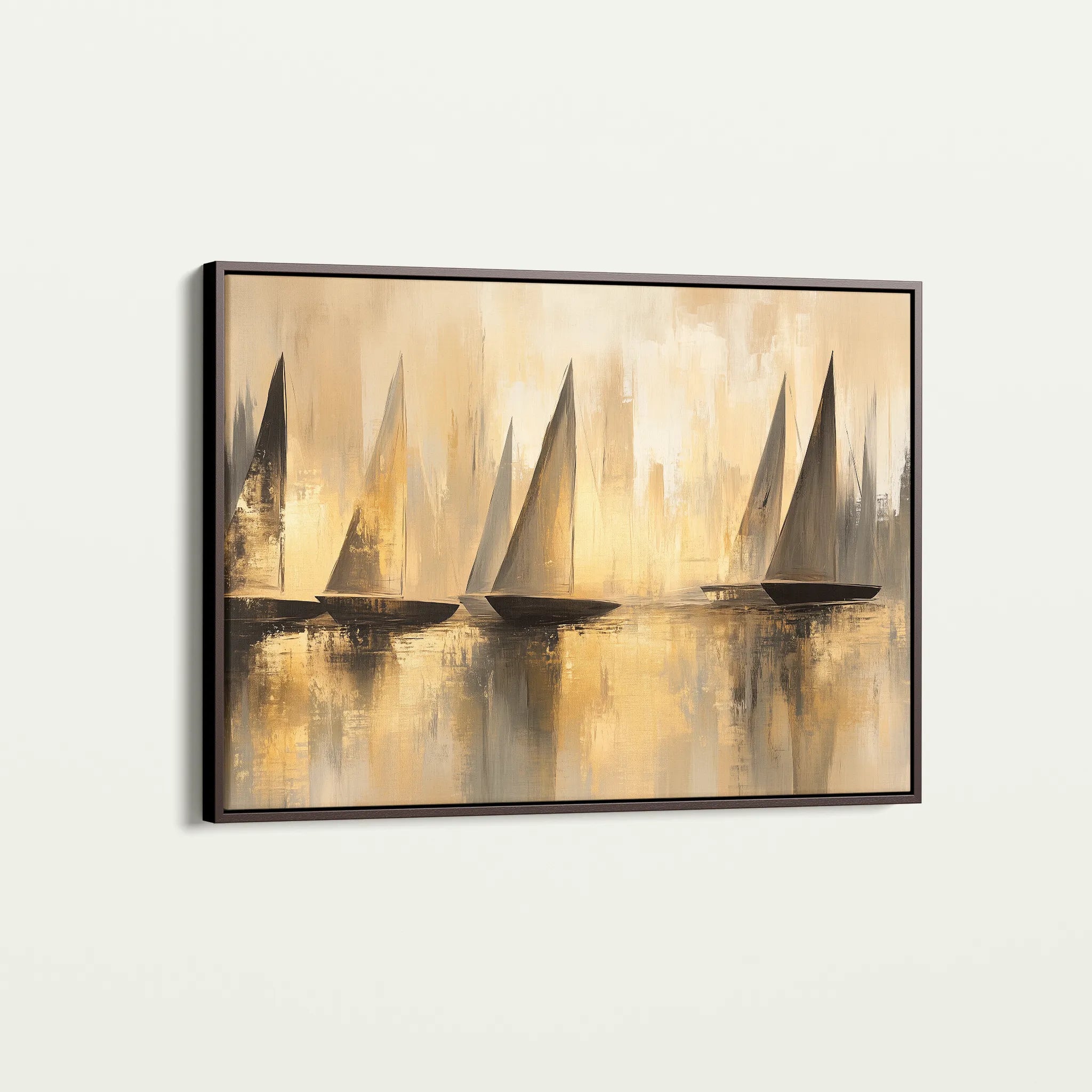 Landscape 174 Canvas Art 18" x 24" / 45 x 60 cm / Black