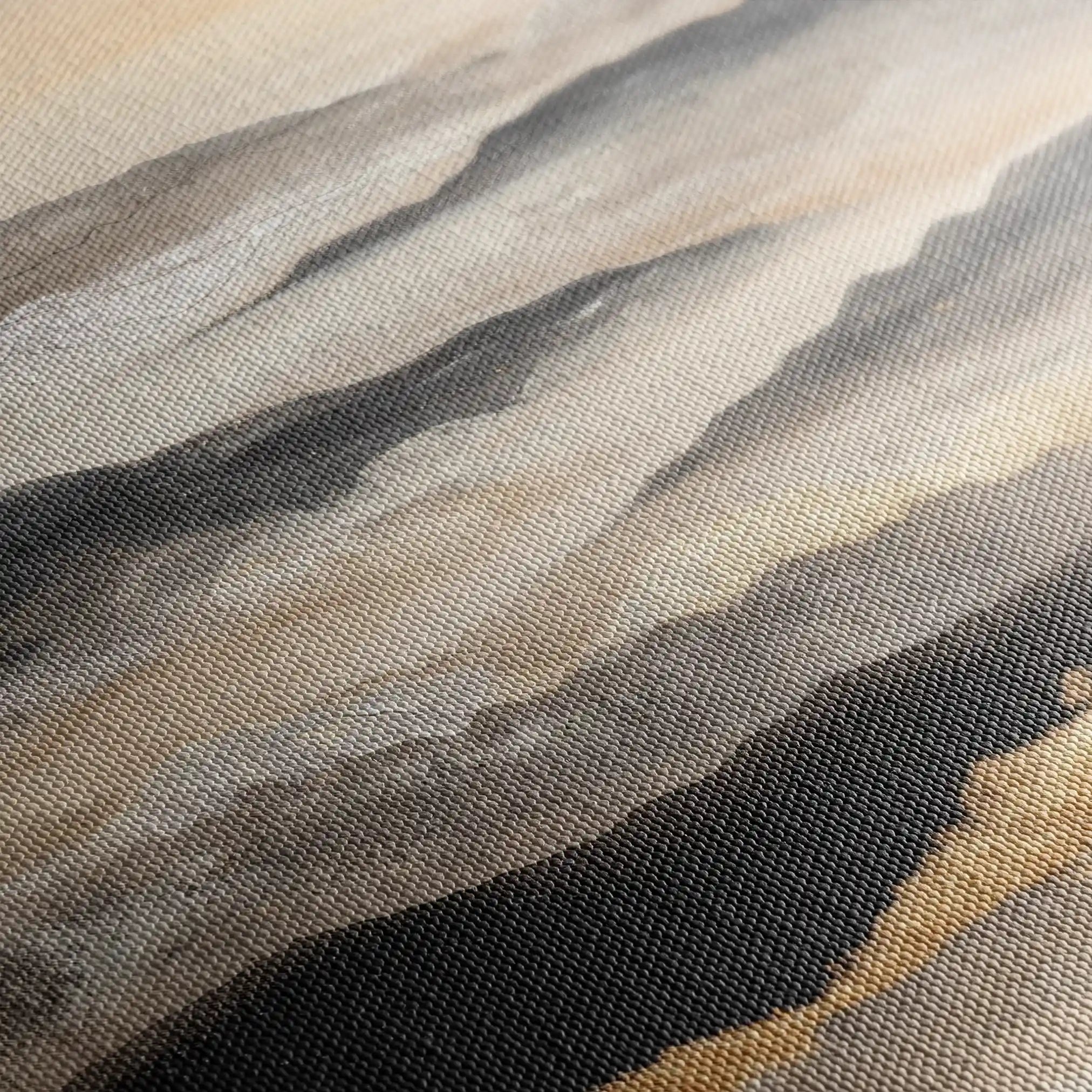 Abstract 1747 Canvas Art 18" x 24" / 45 x 60 cm / Black