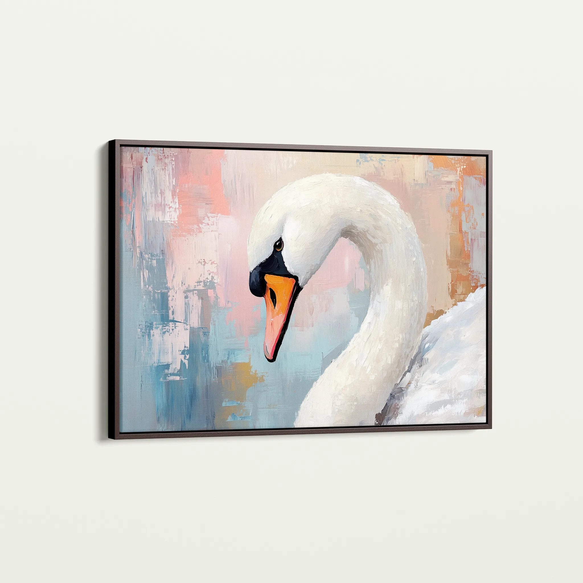 Animals 175 Canvas Art 18" x 24" / 45 x 60 cm / Black