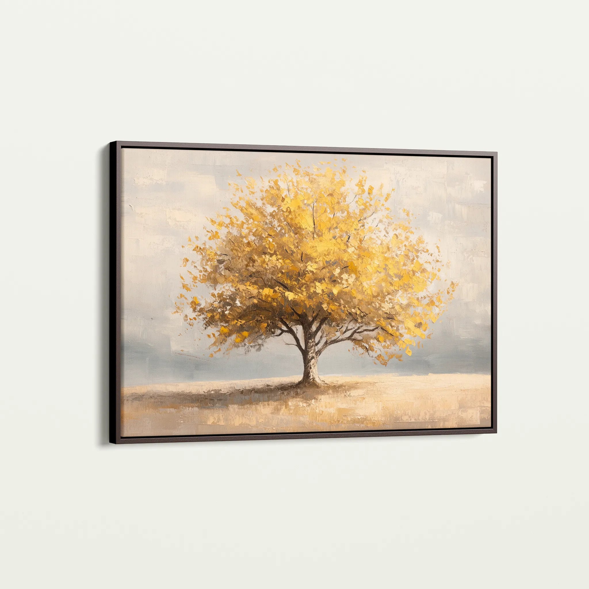 Landscape 176 Canvas Art 18" x 24" / 45 x 60 cm / Black