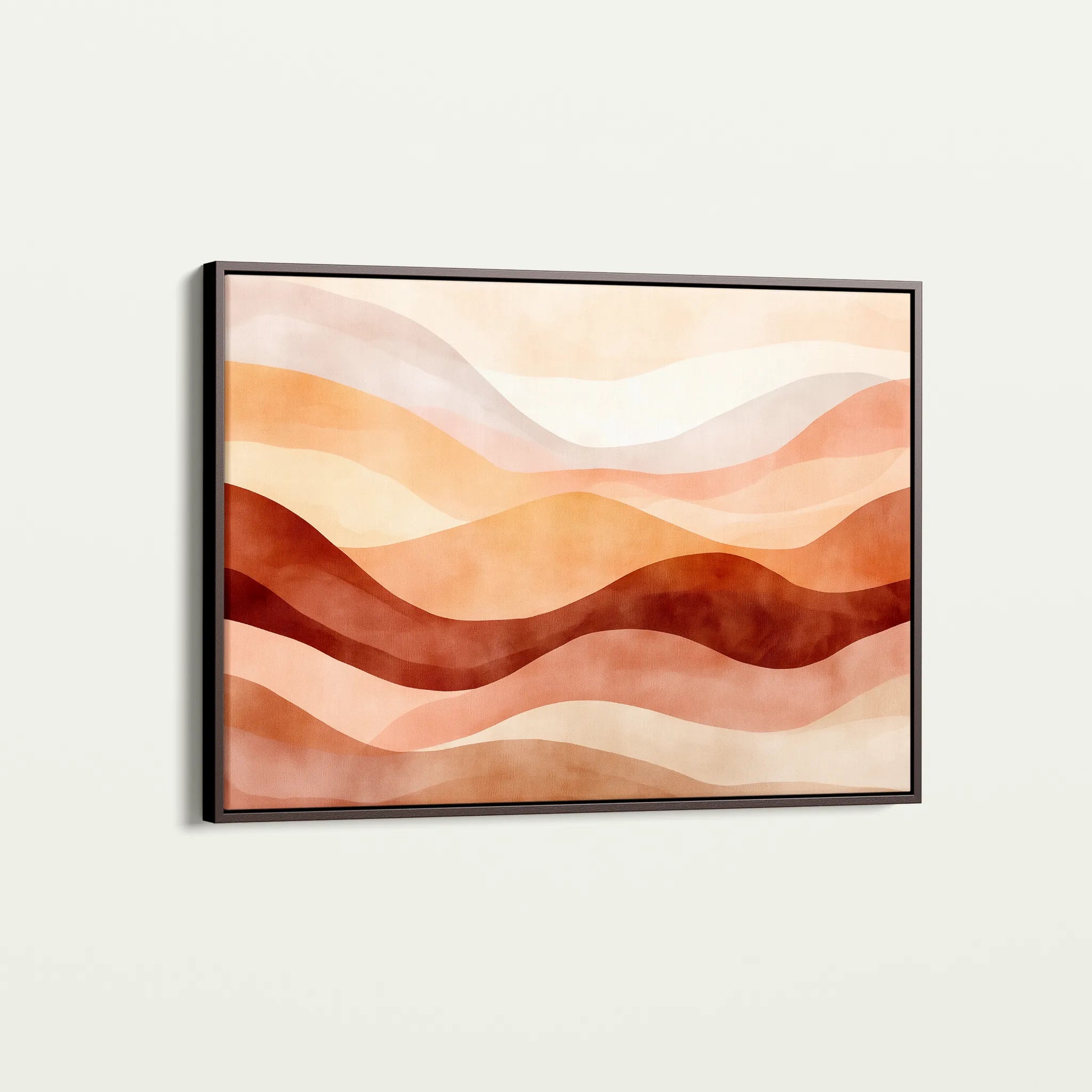 Boho 181 Canvas Art 18" x 24" / 45 x 60 cm / Black