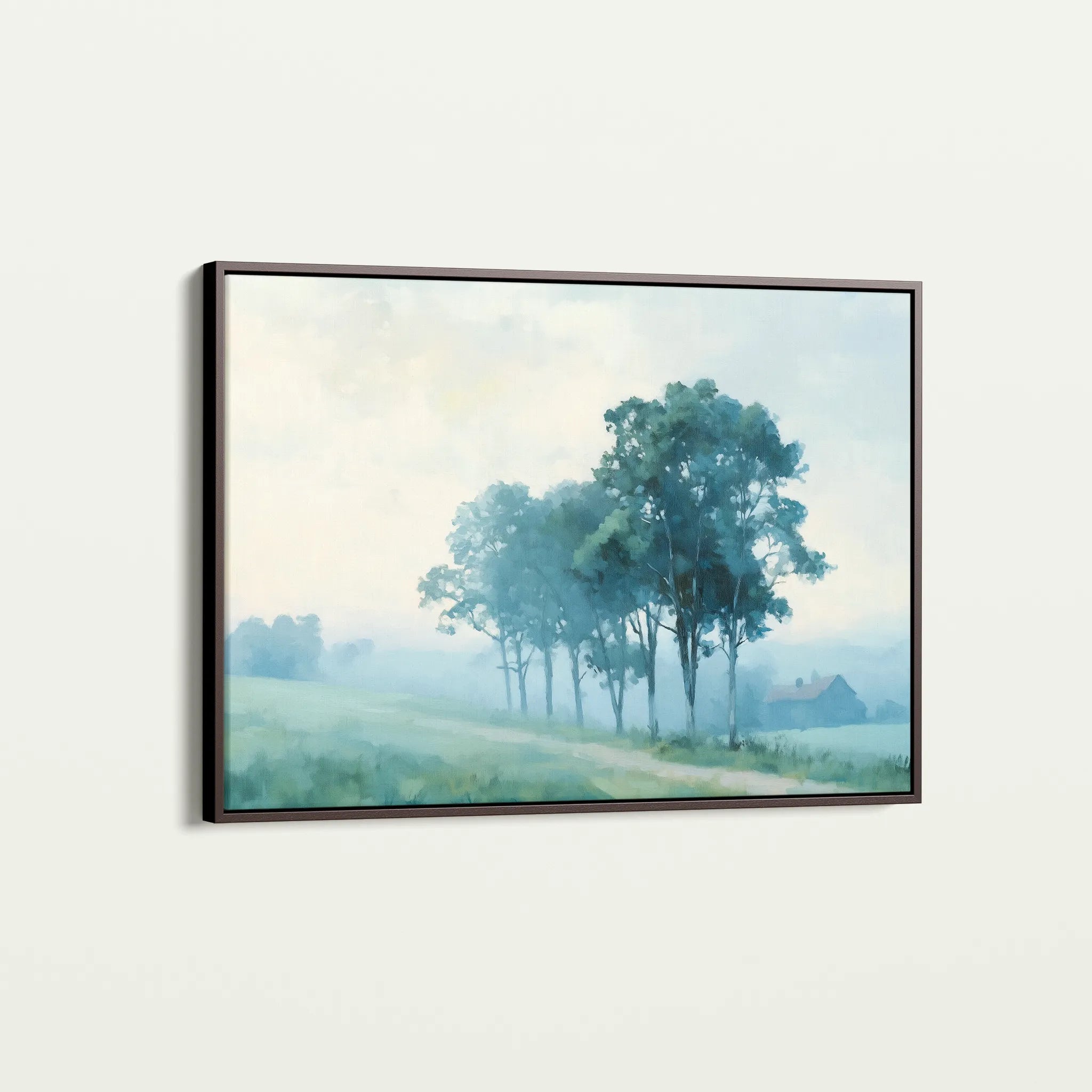 Landscape 181 Canvas Art 18" x 24" / 45 x 60 cm / Black