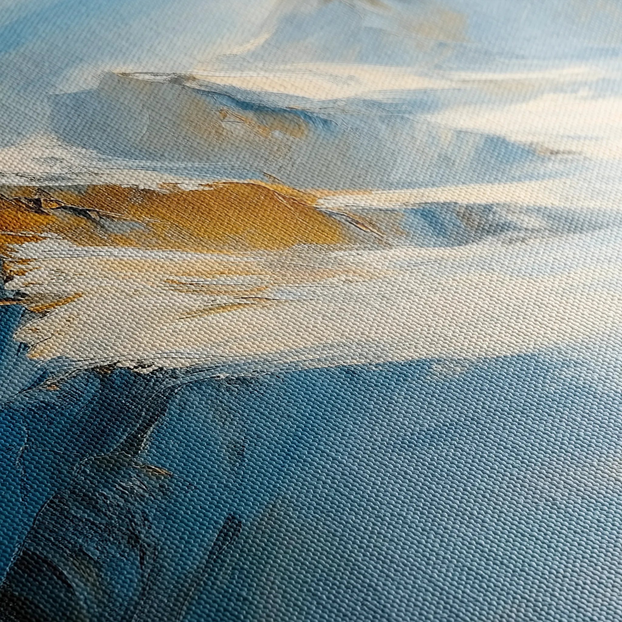 Landscape 183 Canvas Art 18" x 24" / 45 x 60 cm / Black