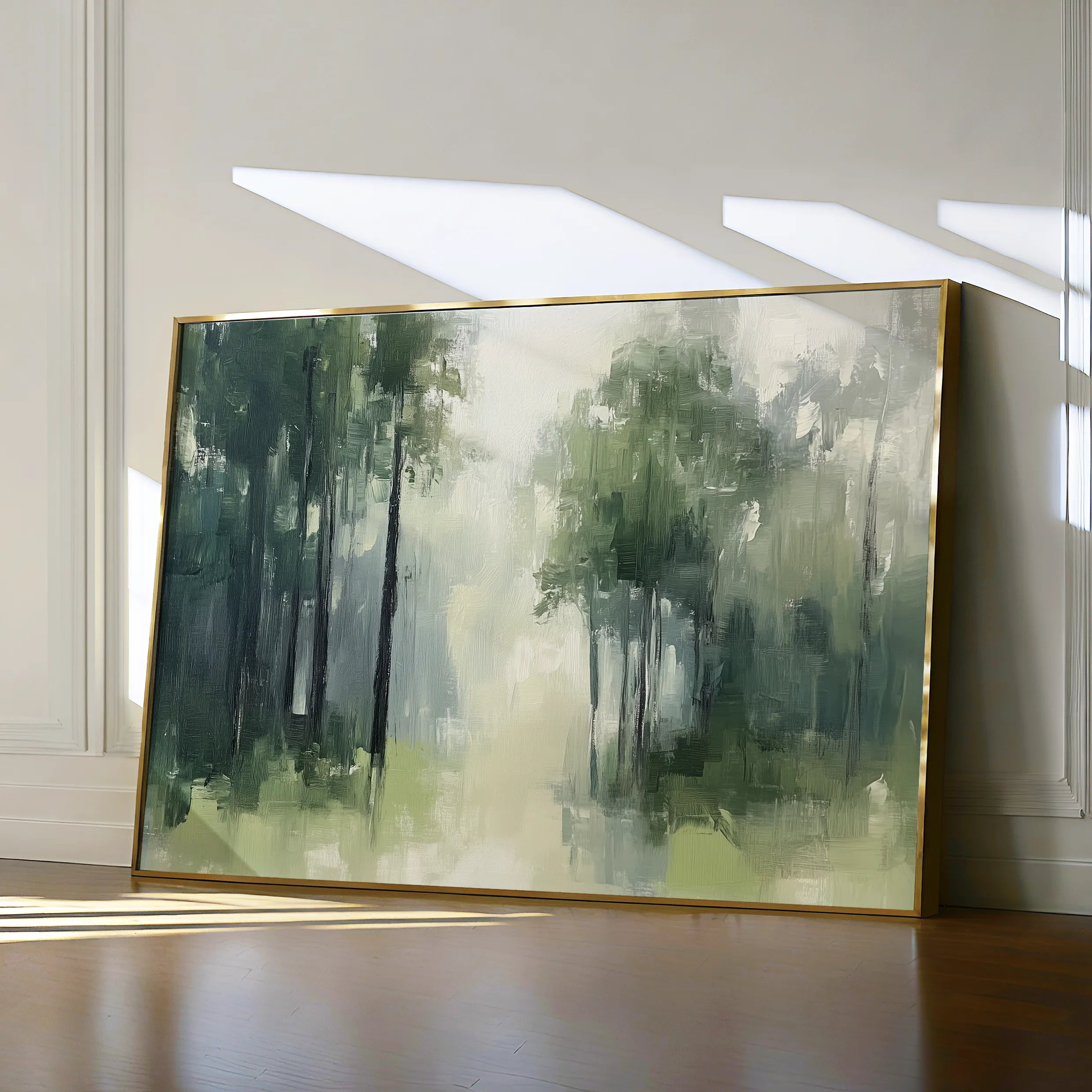 Landscape 184 Canvas Art 18" x 24" / 45 x 60 cm / Black