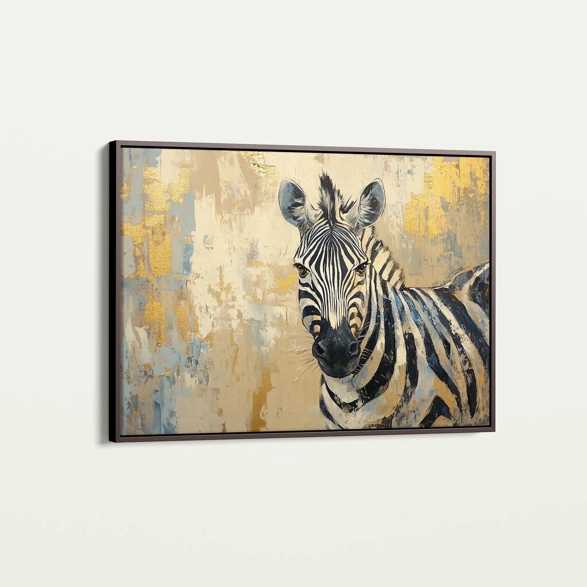Animals 185 Canvas Art 18" x 24" / 45 x 60 cm / Black
