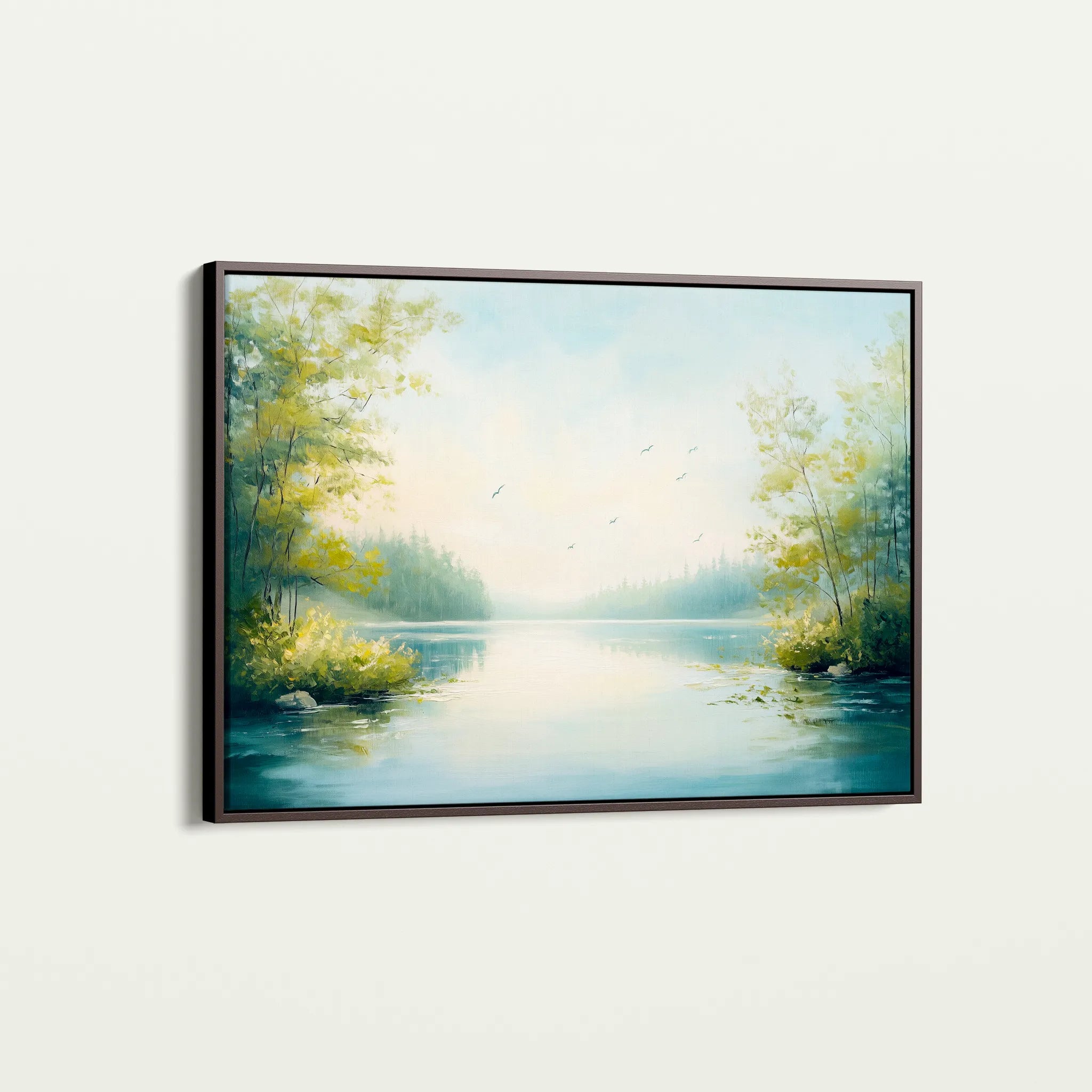 Landscape 185 Canvas Art 18" x 24" / 45 x 60 cm / Black
