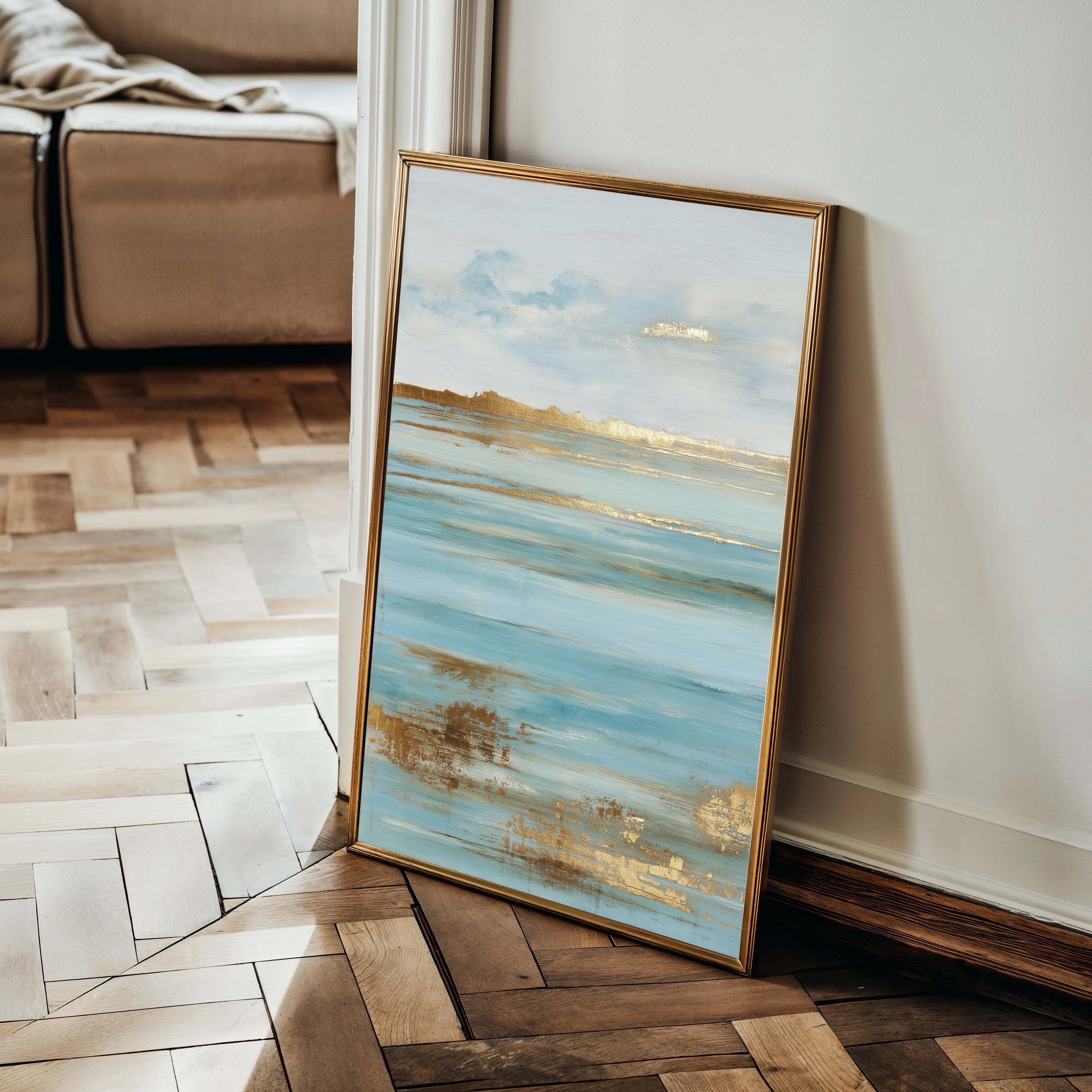 Abstract 1856 Canvas Art 18" x 24" / 45 x 60 cm / Black