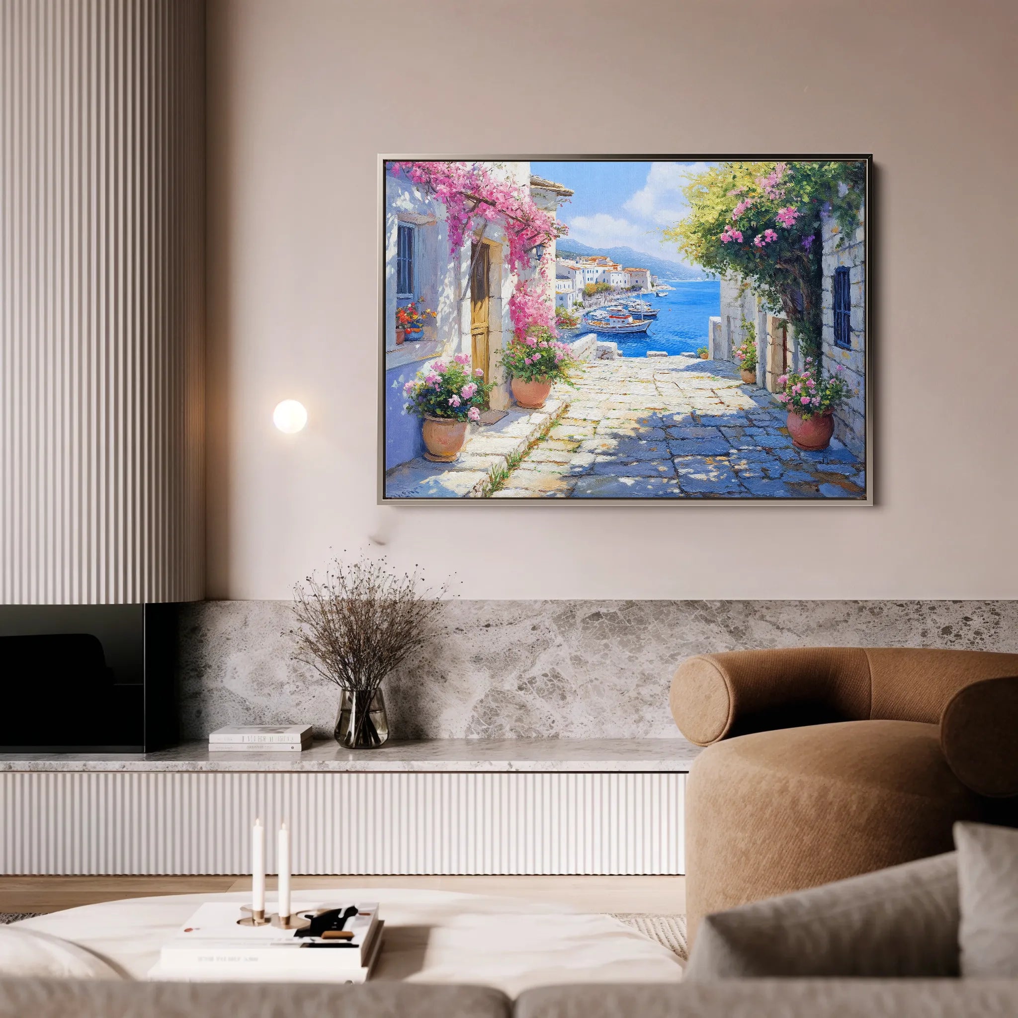 Landscape 186 Canvas Art 18" x 24" / 45 x 60 cm / Black