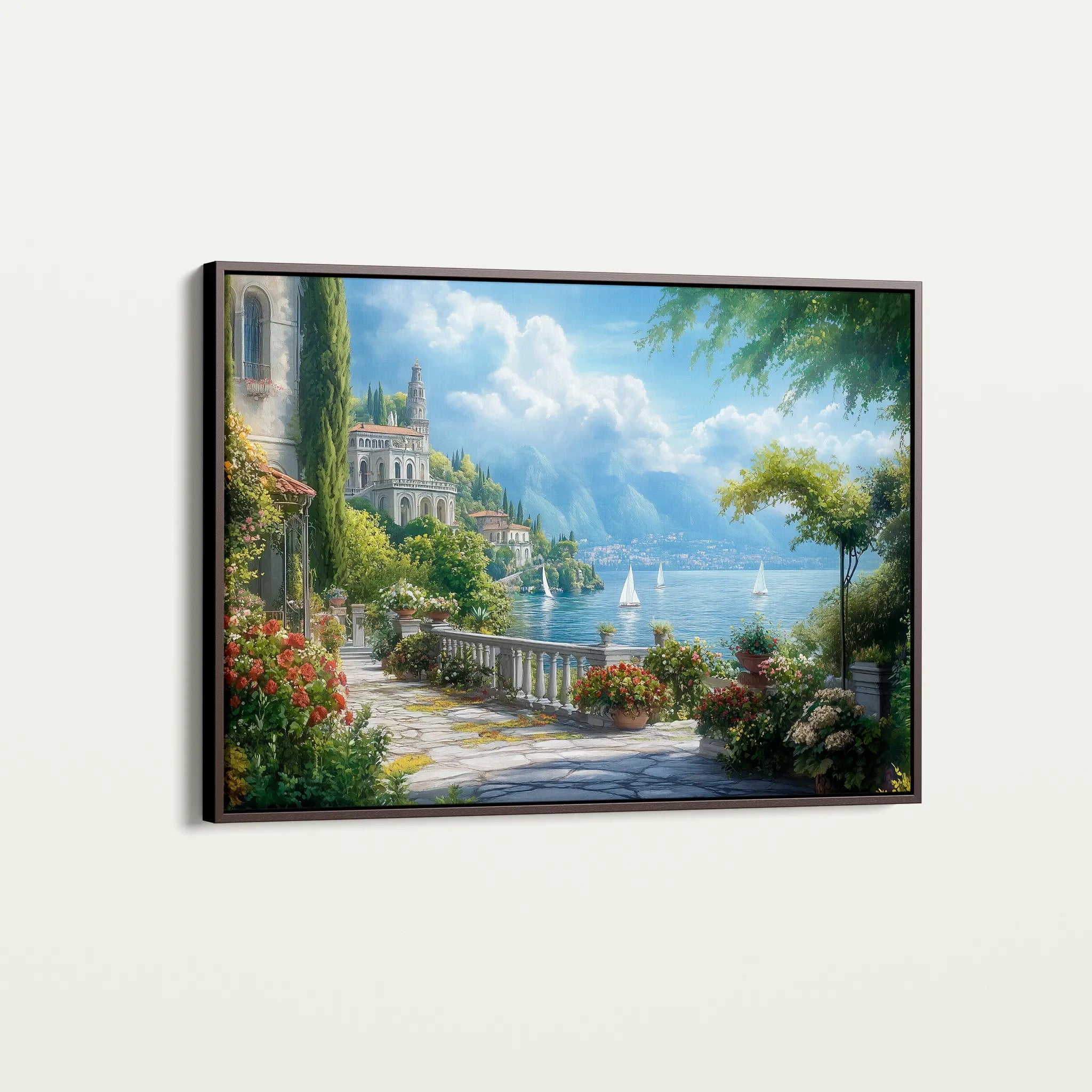 Landscape 187 Canvas Art 18" x 24" / 45 x 60 cm / Black