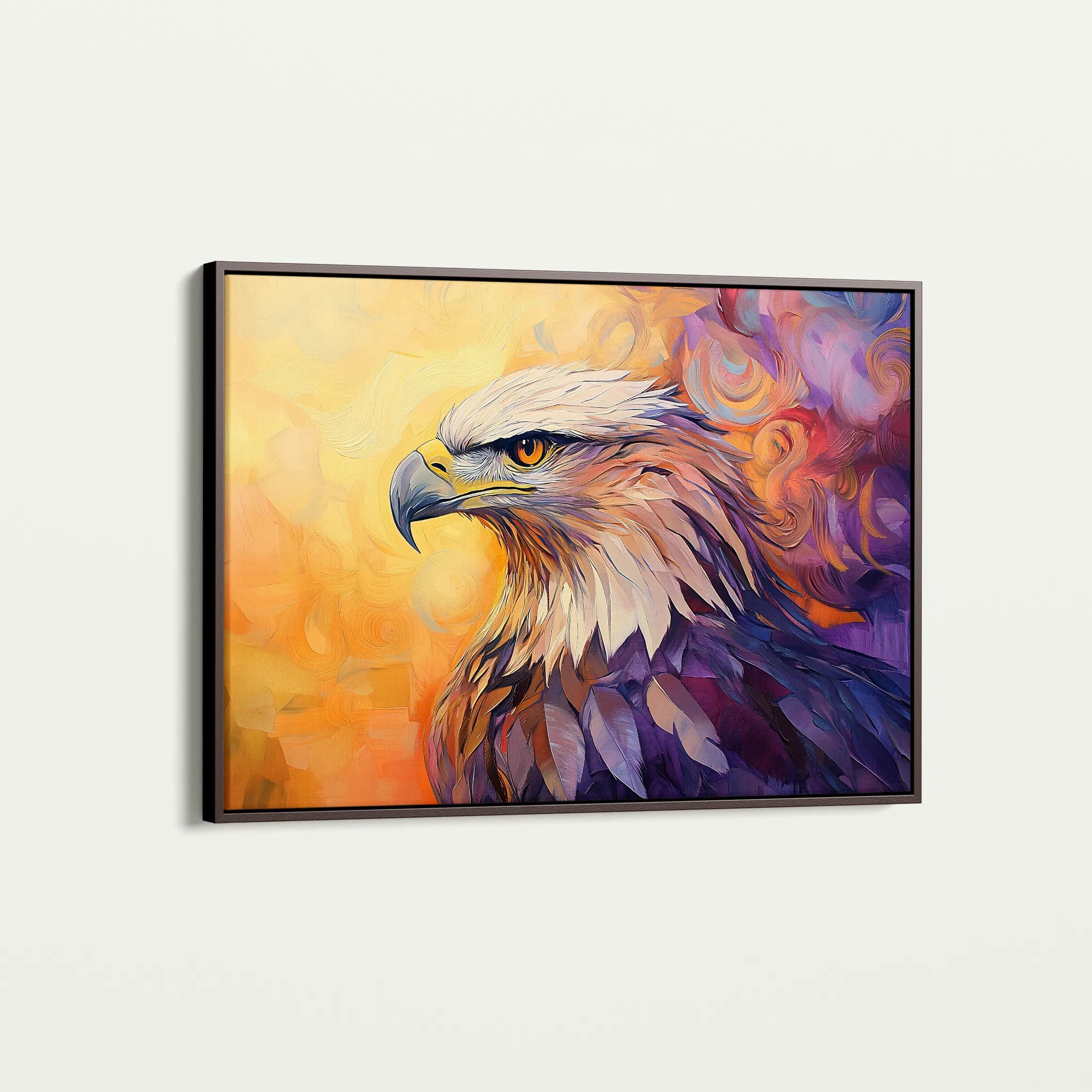 Animals 188 Canvas Art 18" x 24" / 45 x 60 cm / Black