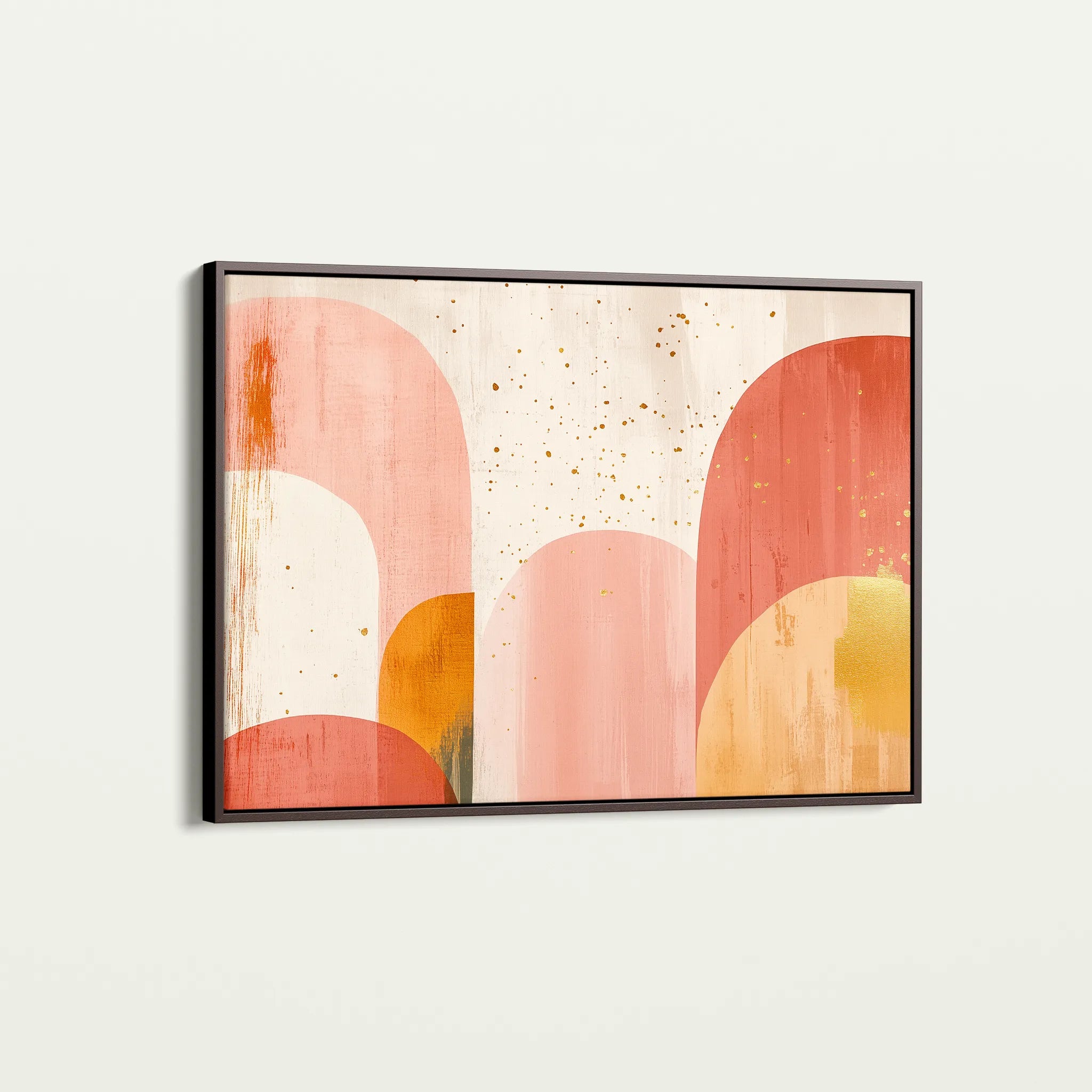 Boho 190 Canvas Art 18" x 24" / 45 x 60 cm / Black