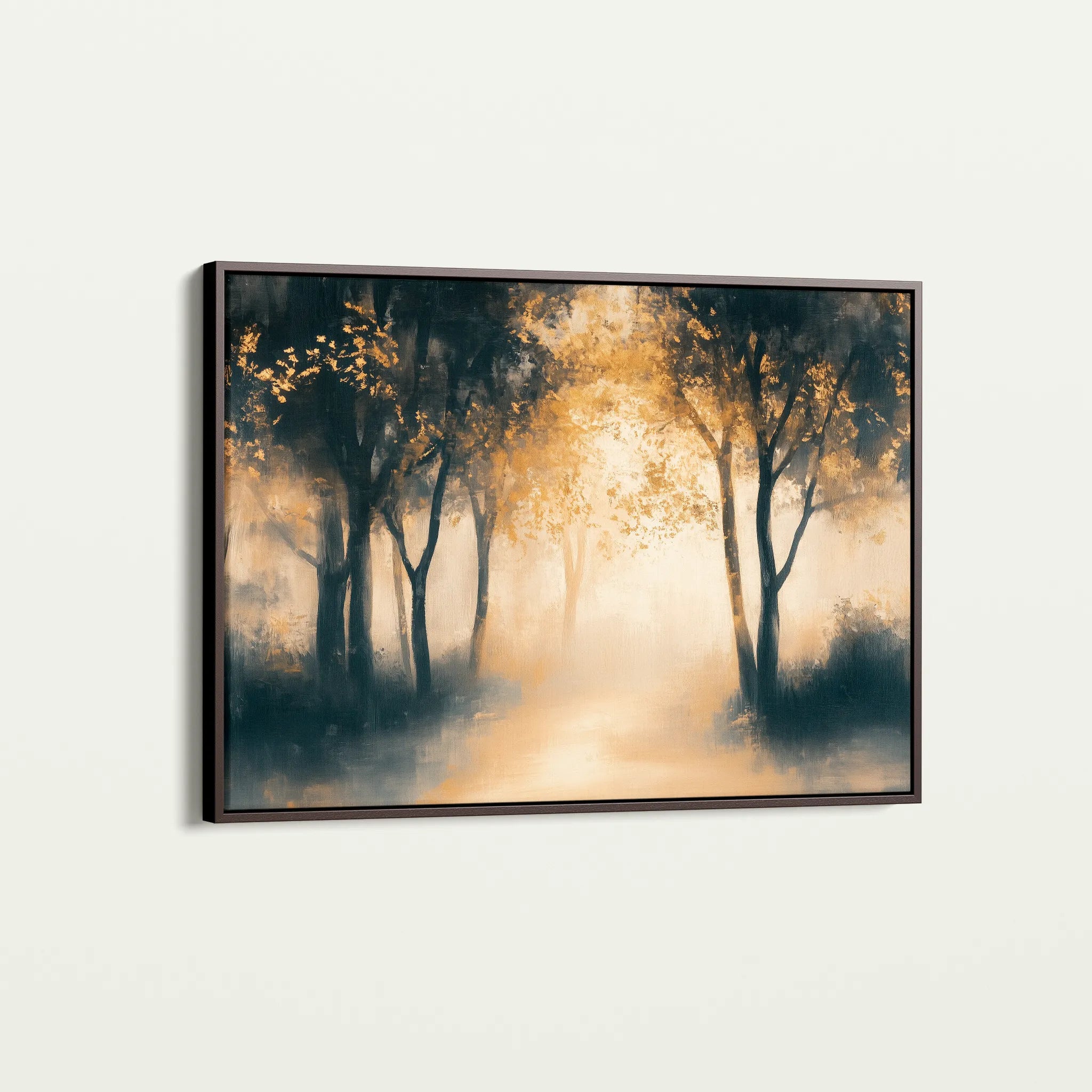 Landscape 190 Canvas Art 18" x 24" / 45 x 60 cm / Black
