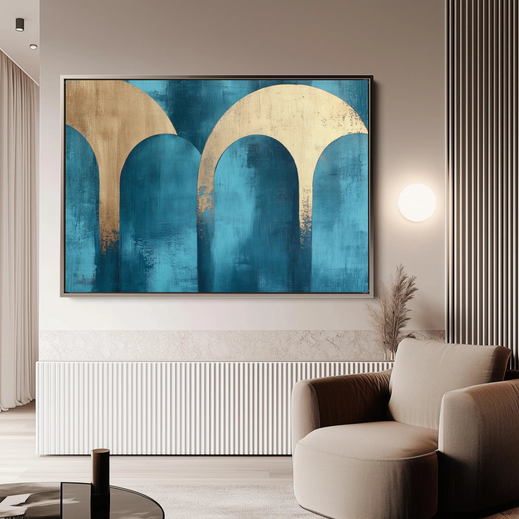 Boho 192 Canvas Art 18" x 24" / 45 x 60 cm / Black