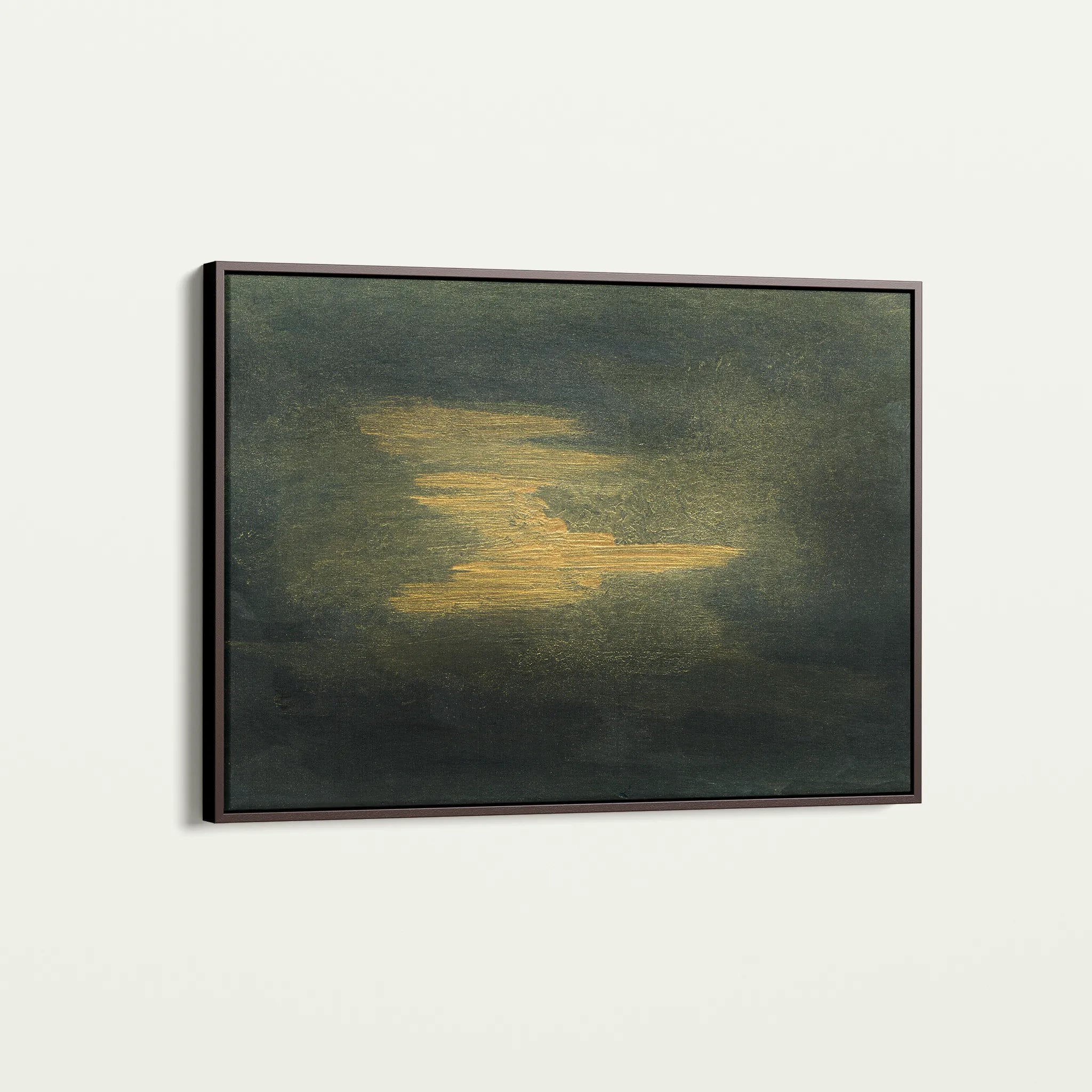 Abstract 193 Canvas Art 18" x 24" / 45 x 60 cm / Black
