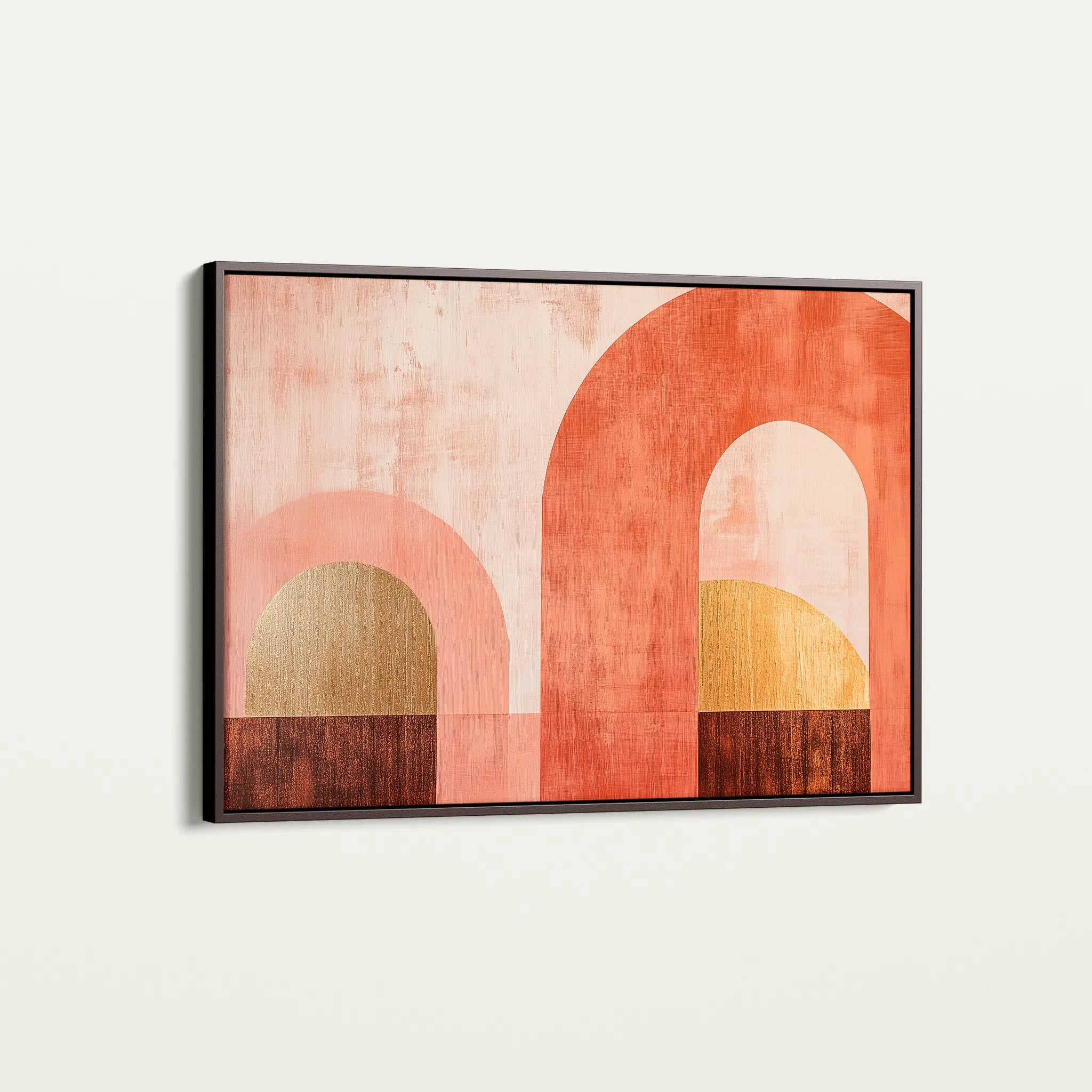 Boho 194 Canvas Art 18" x 24" / 45 x 60 cm / Black