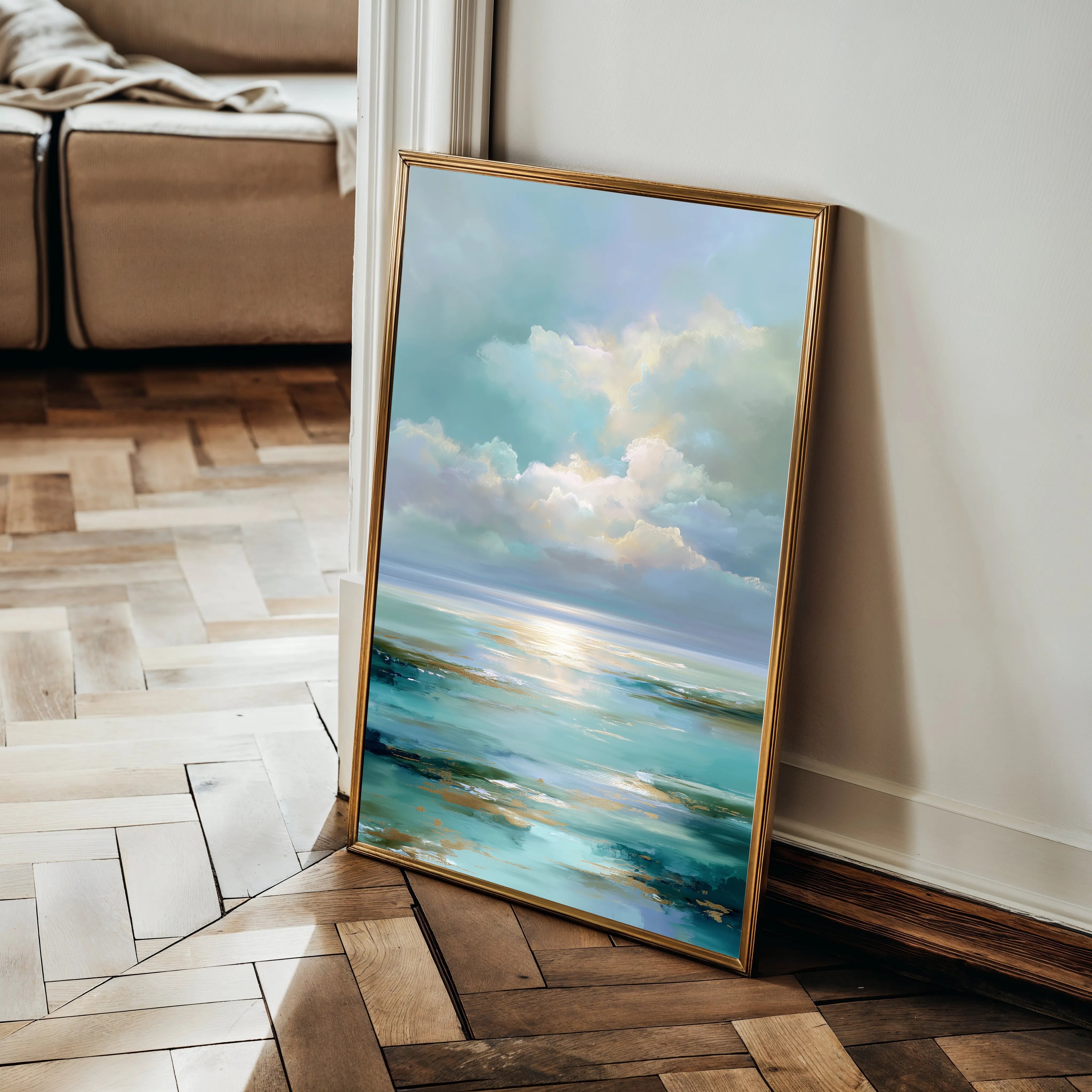 Abstract 1956 Canvas Art 18" x 24" / 45 x 60 cm / Black