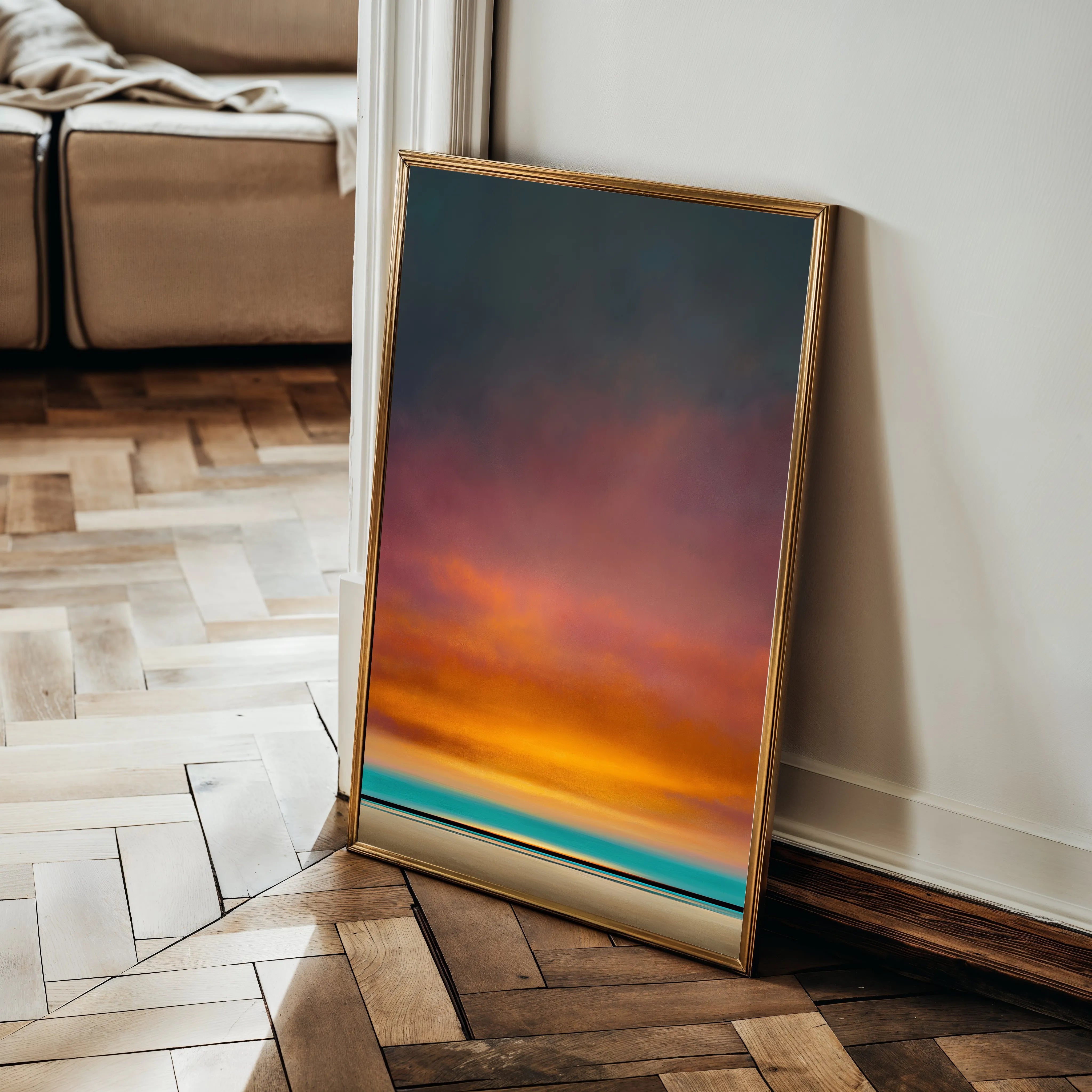 Abstract 1978 Canvas Art 18" x 24" / 45 x 60 cm / Black