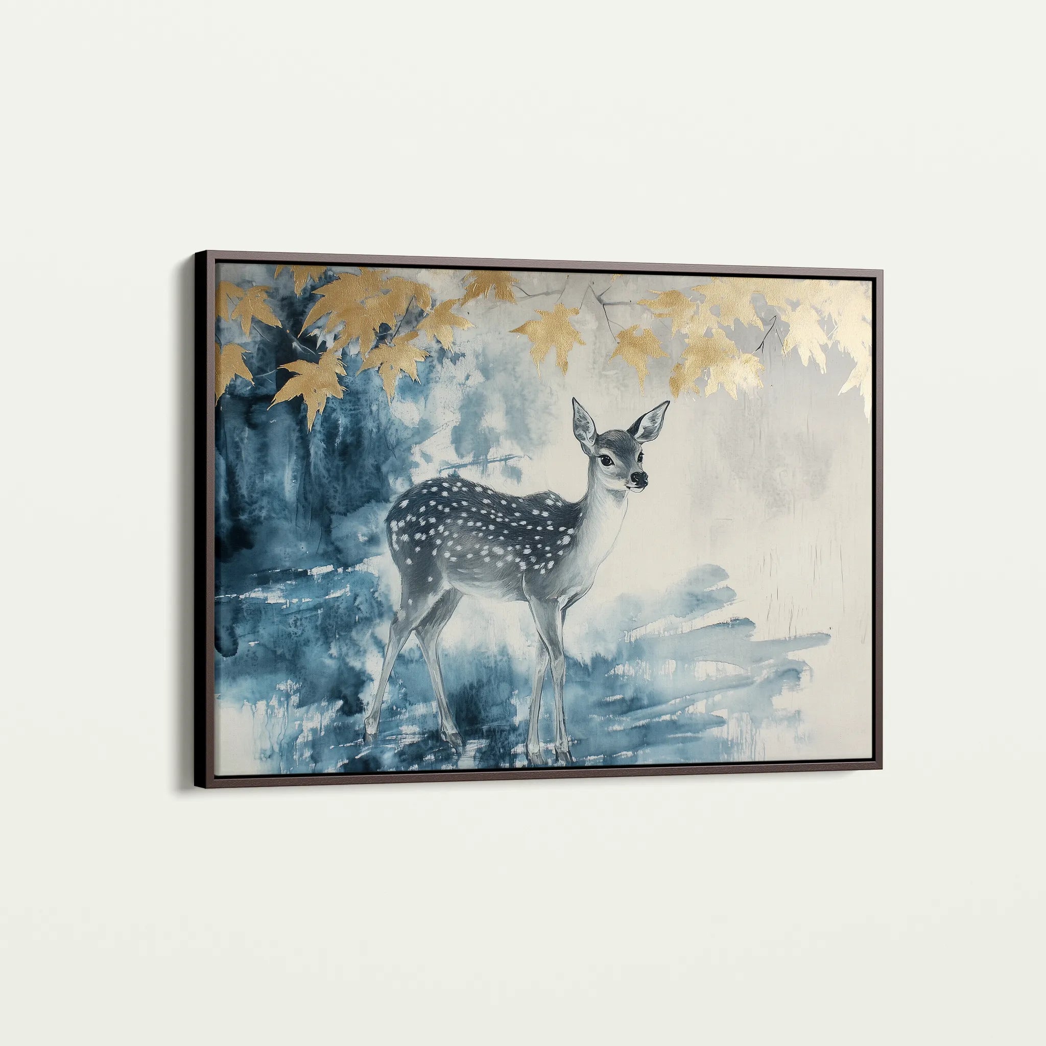 Animals 198 Canvas Art 18" x 24" / 45 x 60 cm / Black