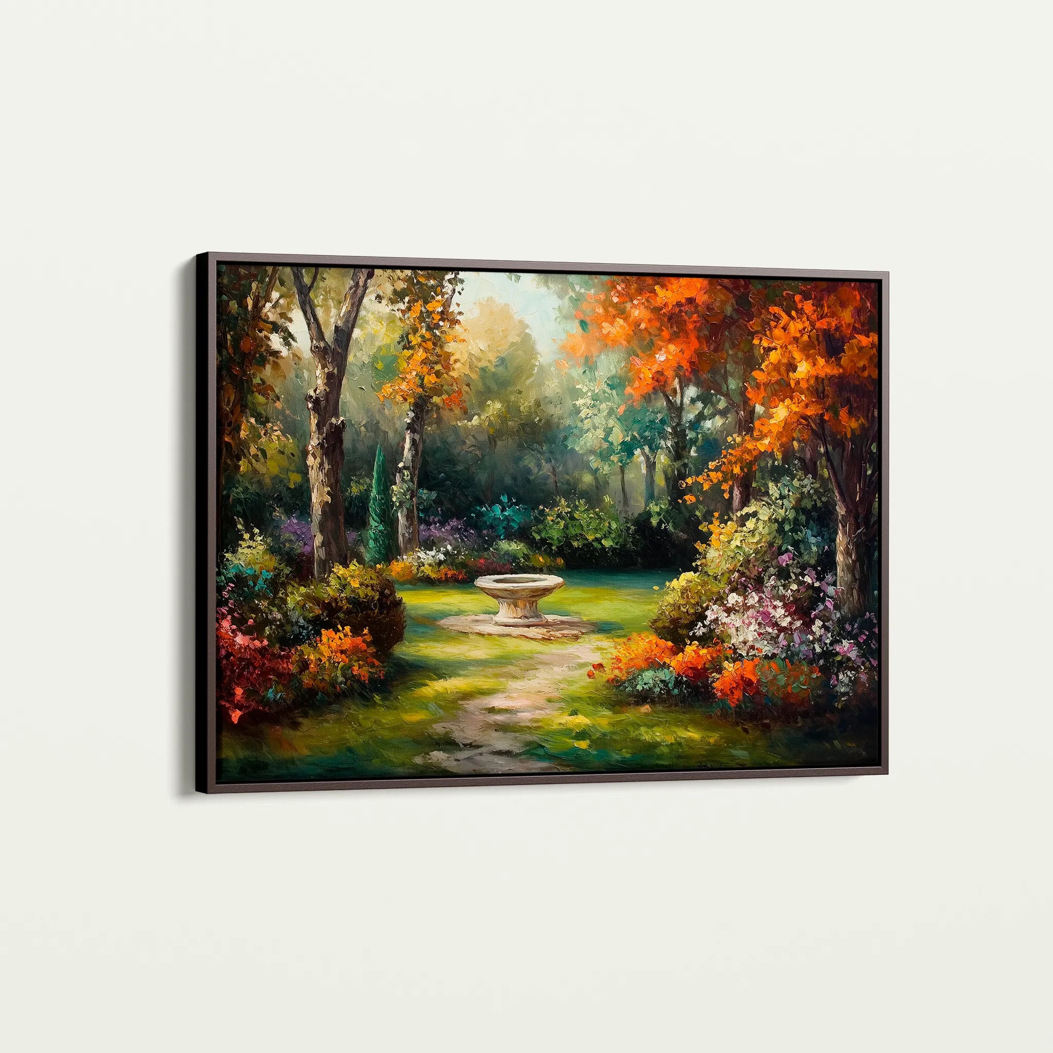 Landscape 198 Canvas Art 18" x 24" / 45 x 60 cm / Black