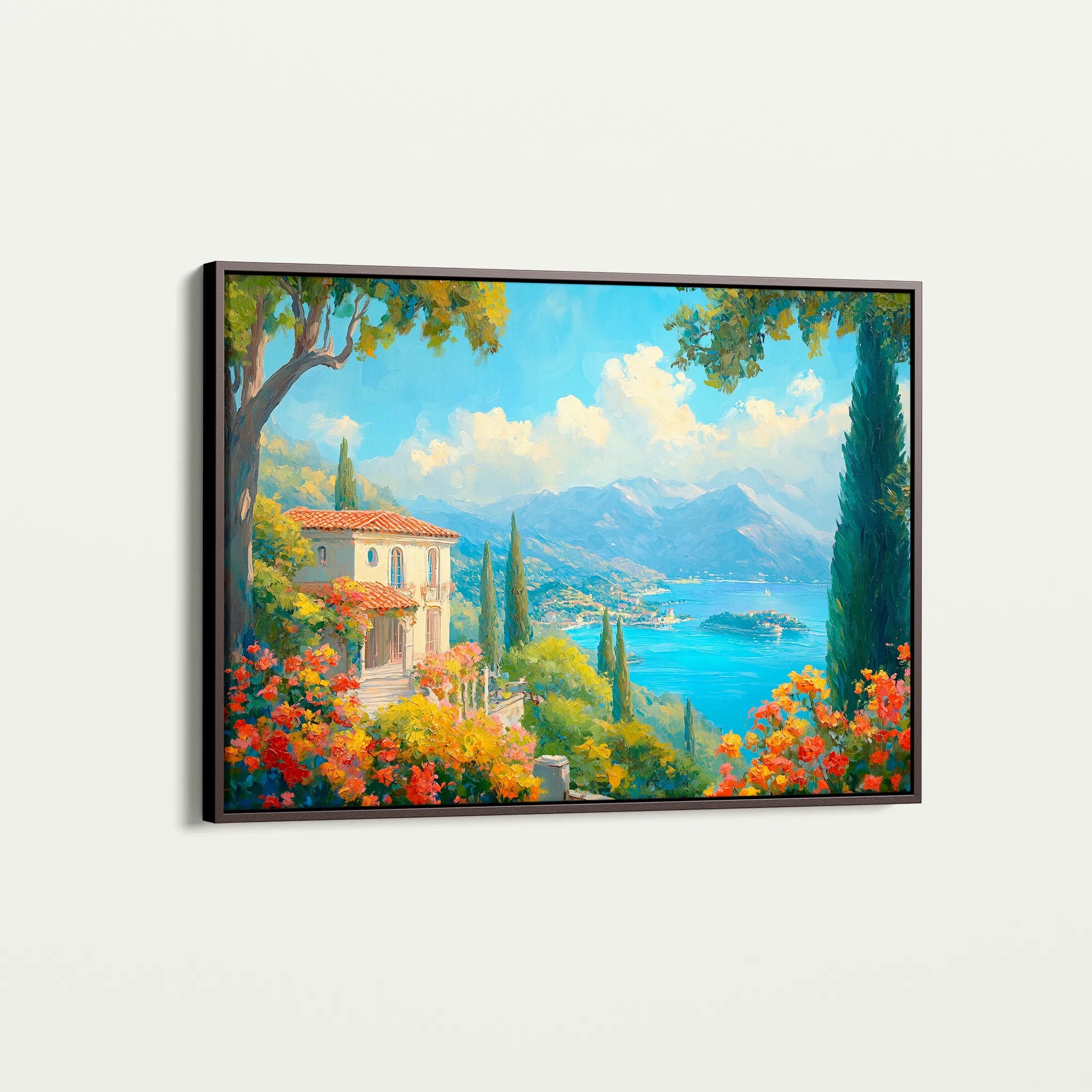 Landscape 199 Canvas Art 18" x 24" / 45 x 60 cm / Black