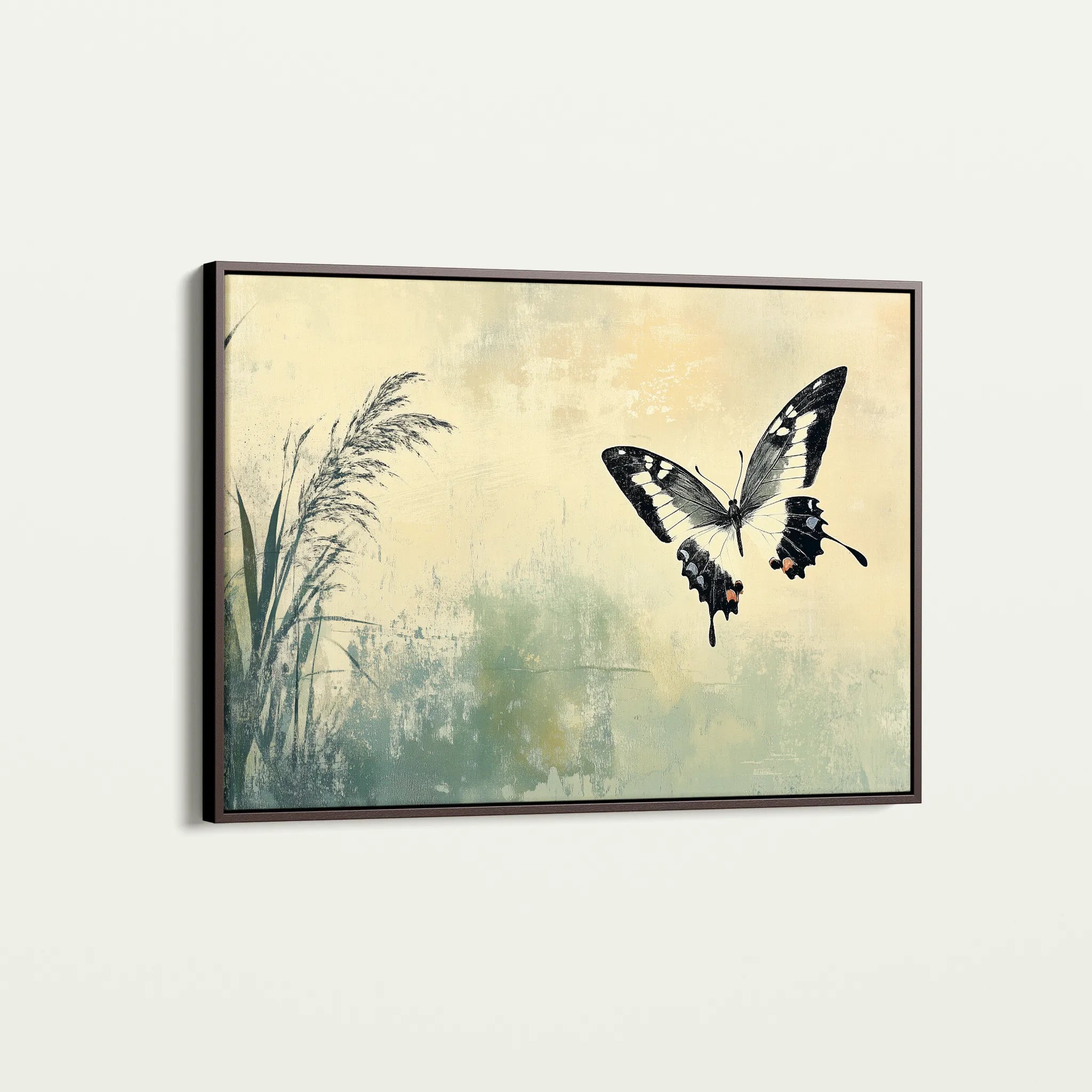 Animals 200 Canvas Art 18" x 24" / 45 x 60 cm / Black