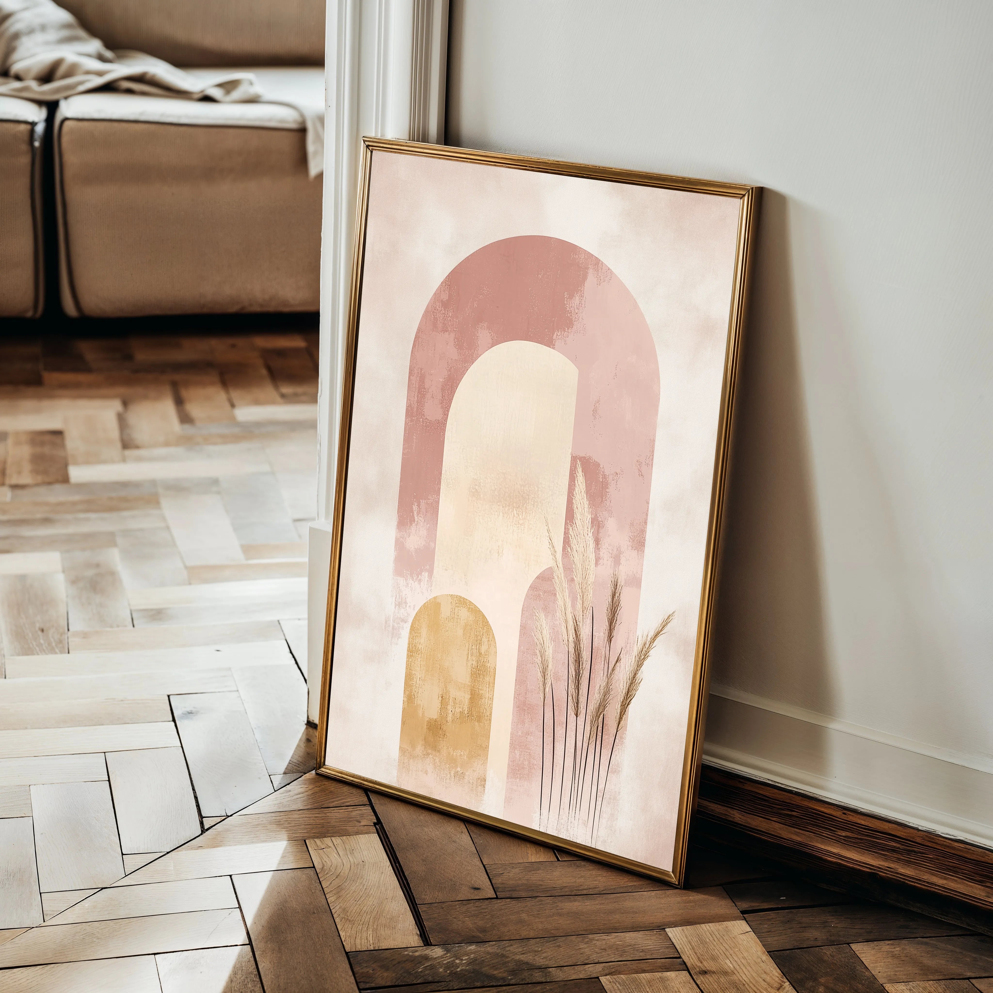 Boho 200 Canvas Art 18" x 24" / 45 x 60 cm / Black