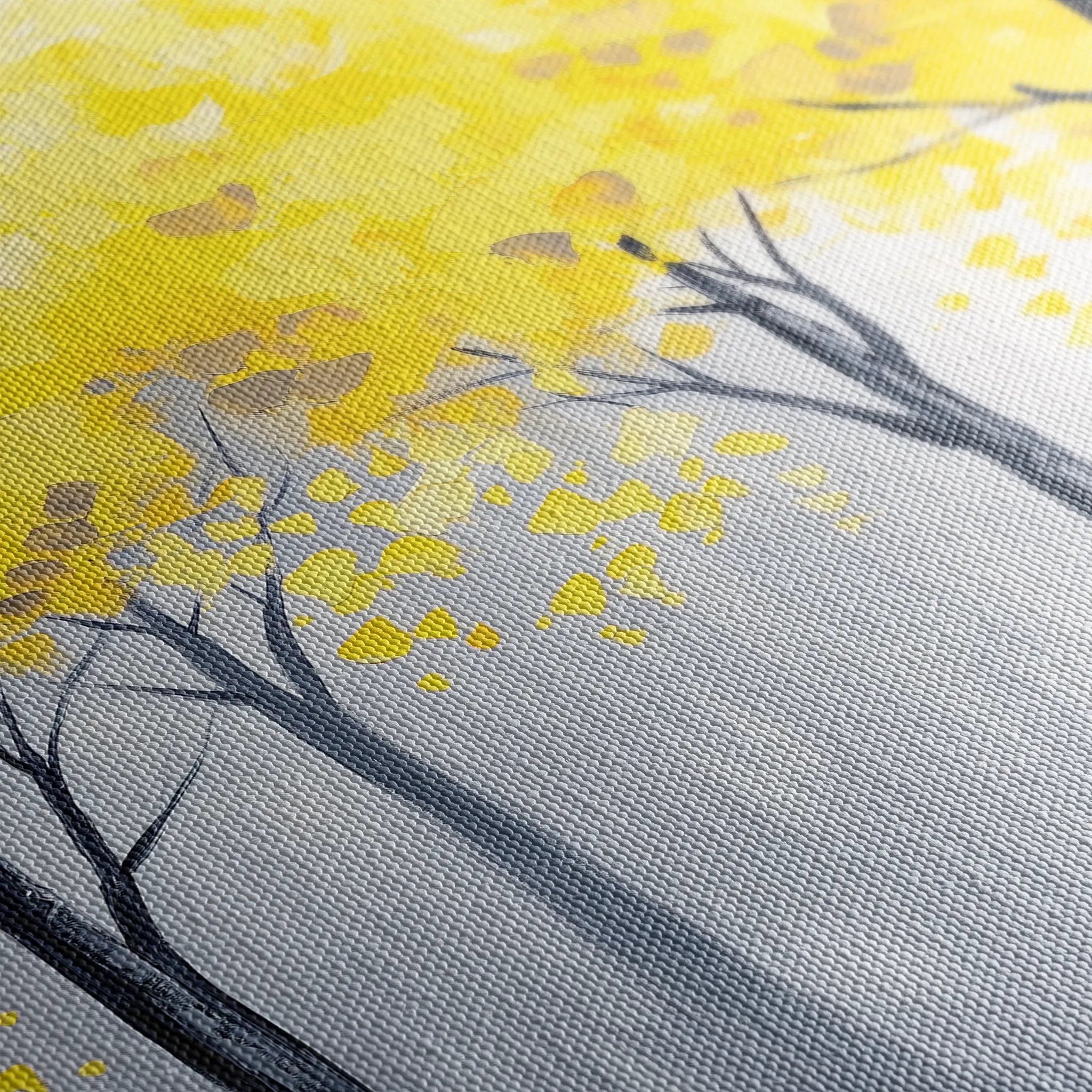 Landscape 200 Canvas Art 18" x 24" / 45 x 60 cm / Black