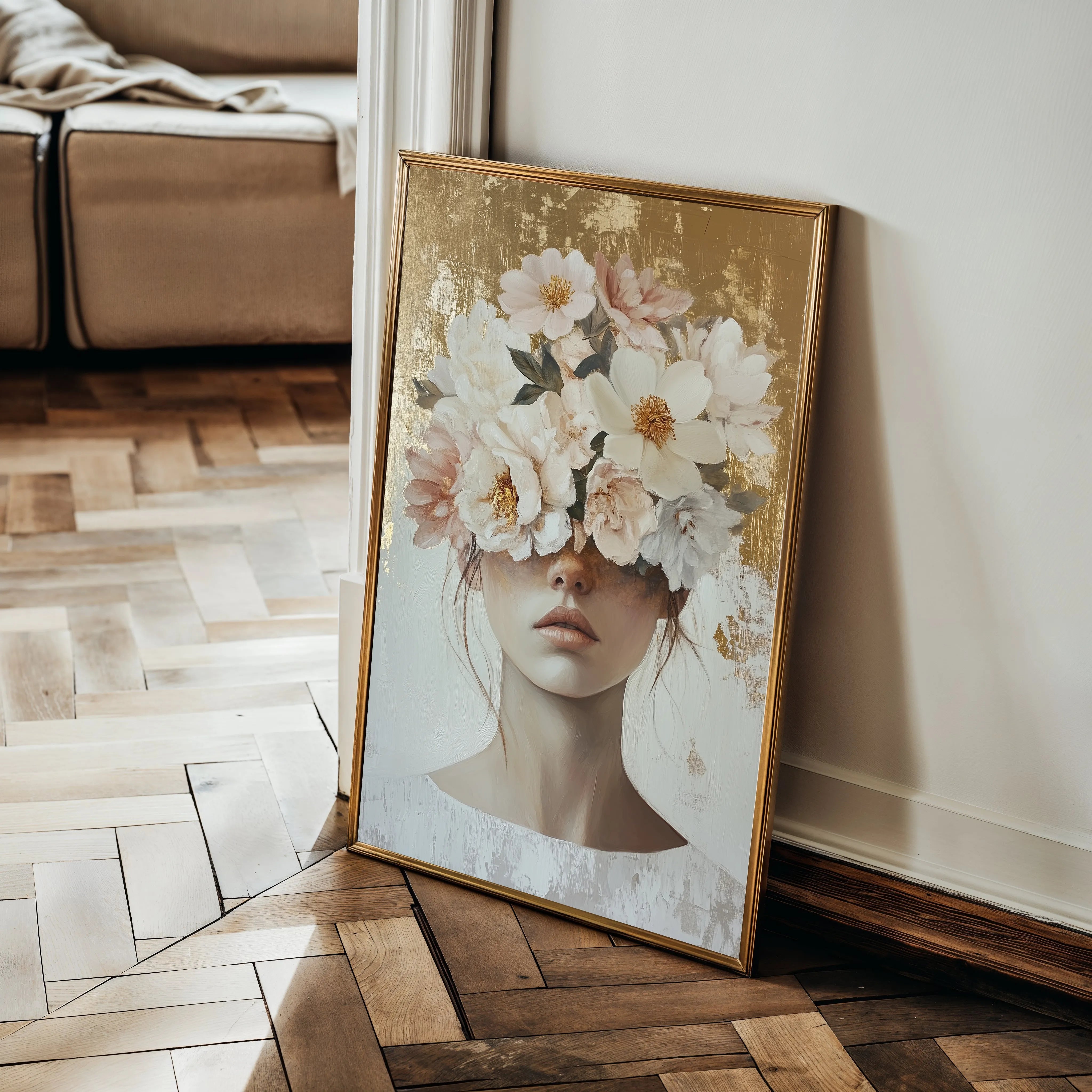 Portrait 200 Canvas Art 18" x 24" / 45 x 60 cm / Black