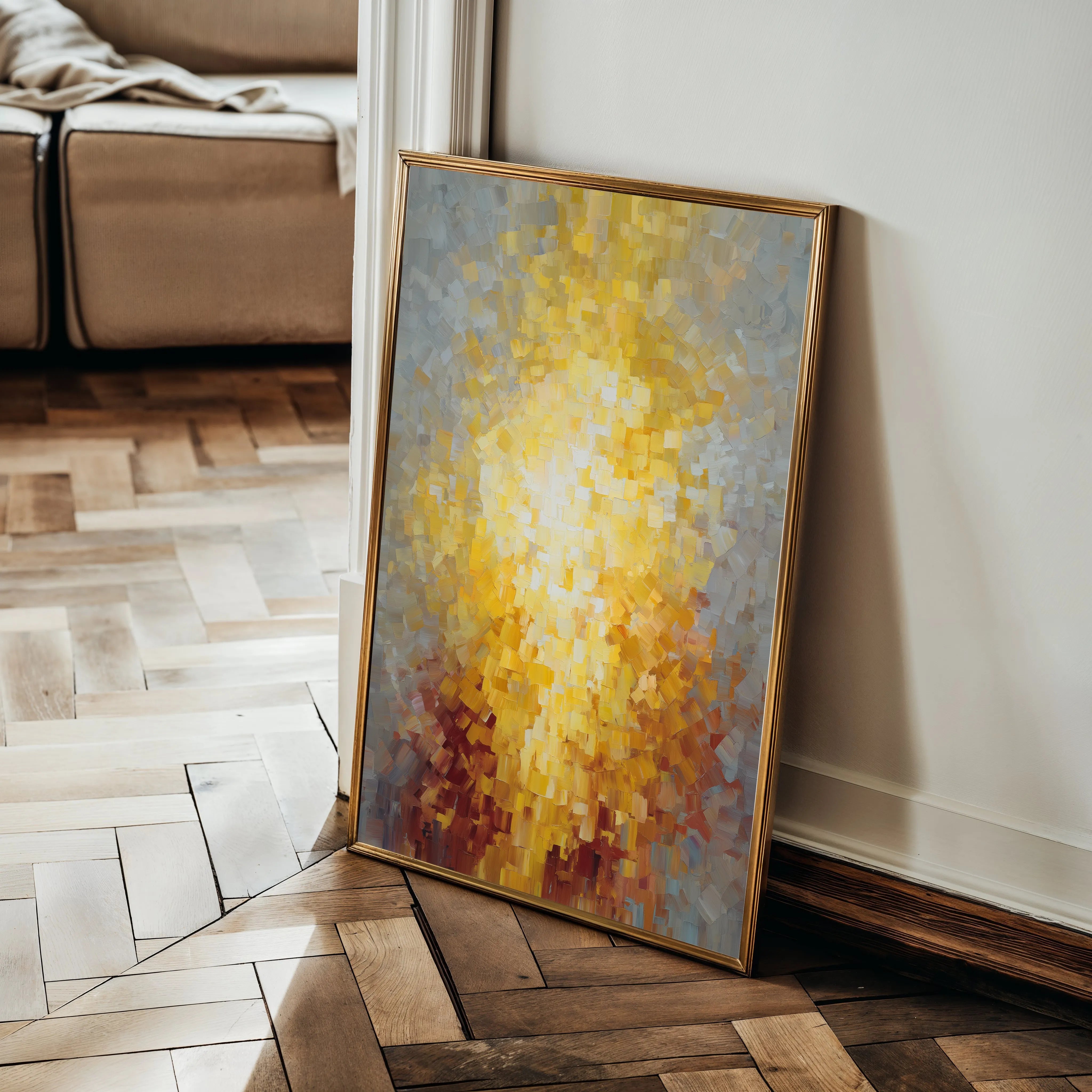 Abstract 2014 Canvas Art 18" x 24" / 45 x 60 cm / Black