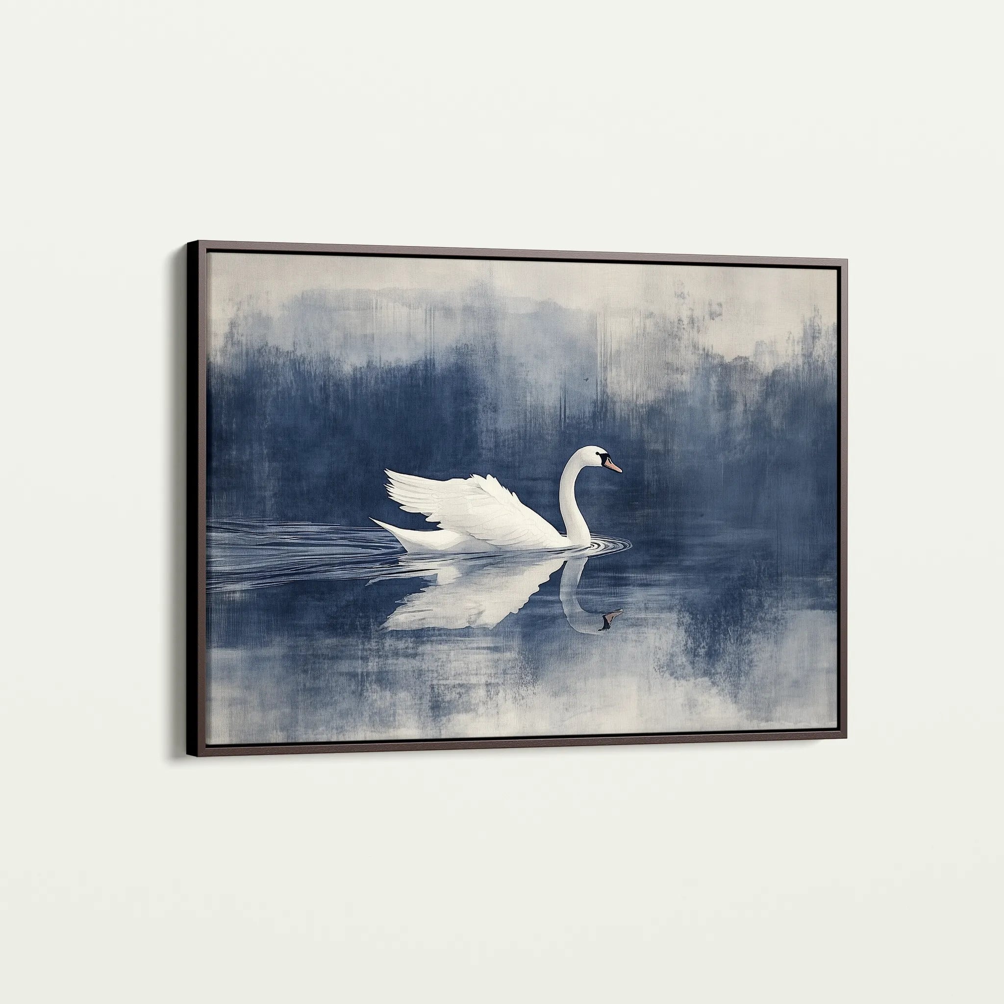 Animals 202 Canvas Art 18" x 24" / 45 x 60 cm / Black