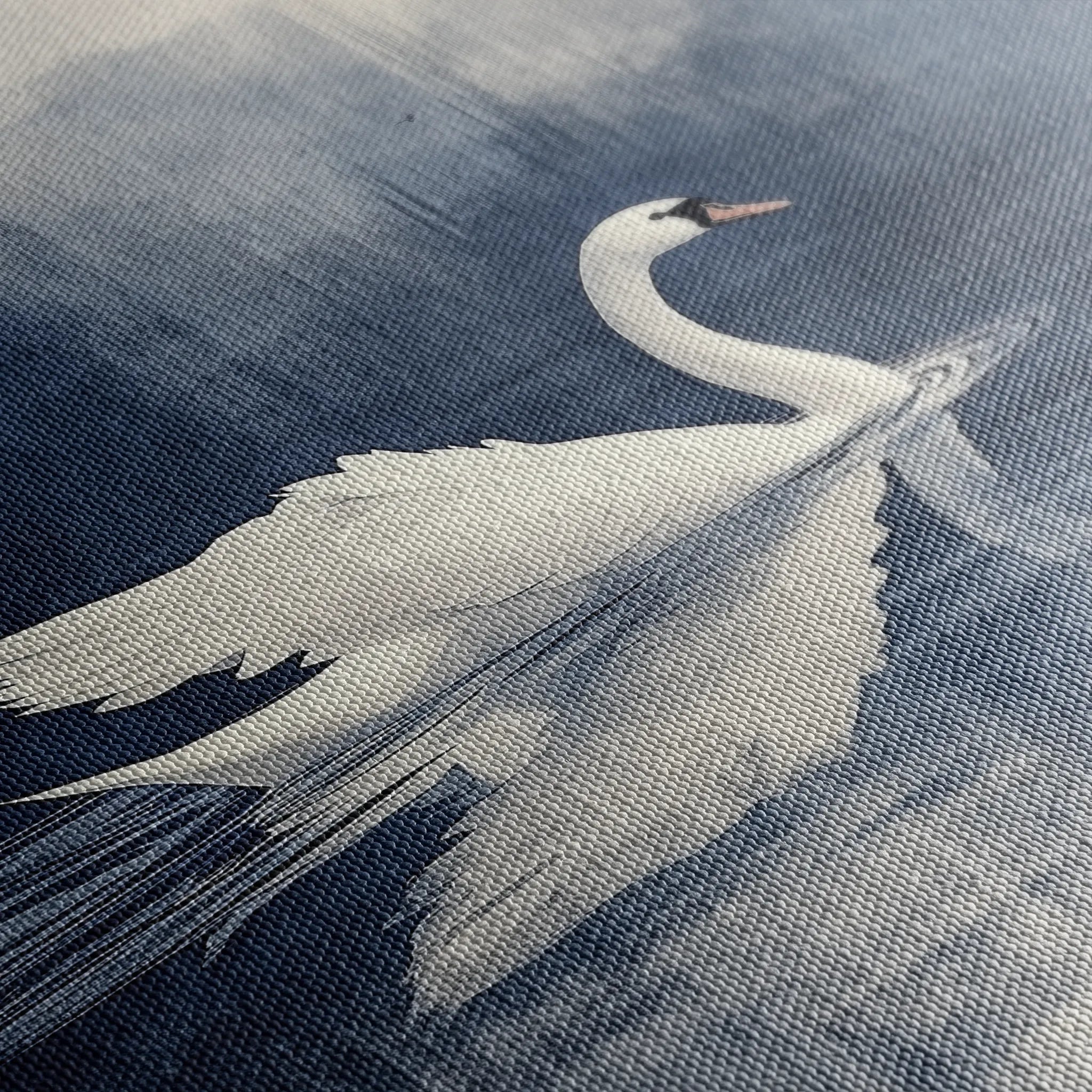 Animals 202 Canvas Art 18" x 24" / 45 x 60 cm / Black