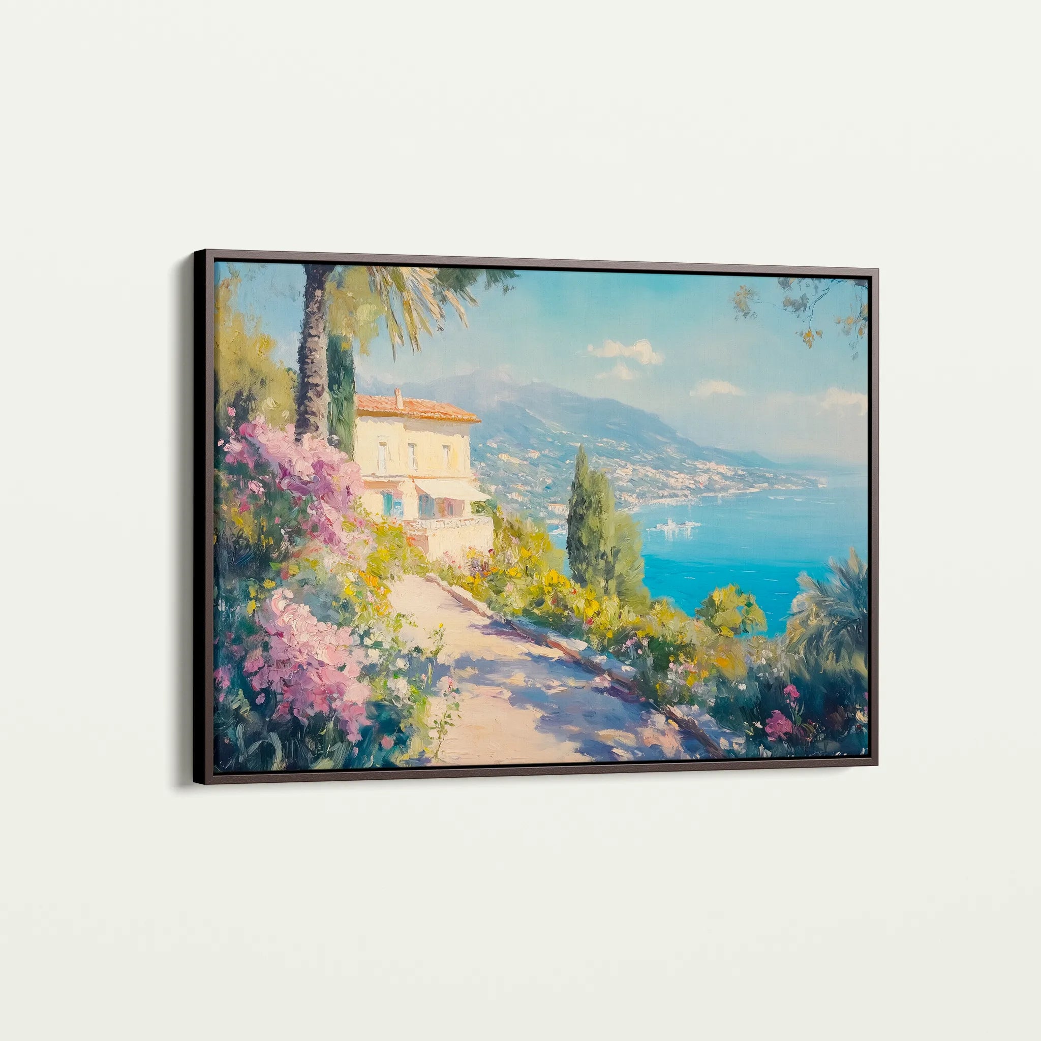 Landscape 203 Canvas Art 18" x 24" / 45 x 60 cm / Black