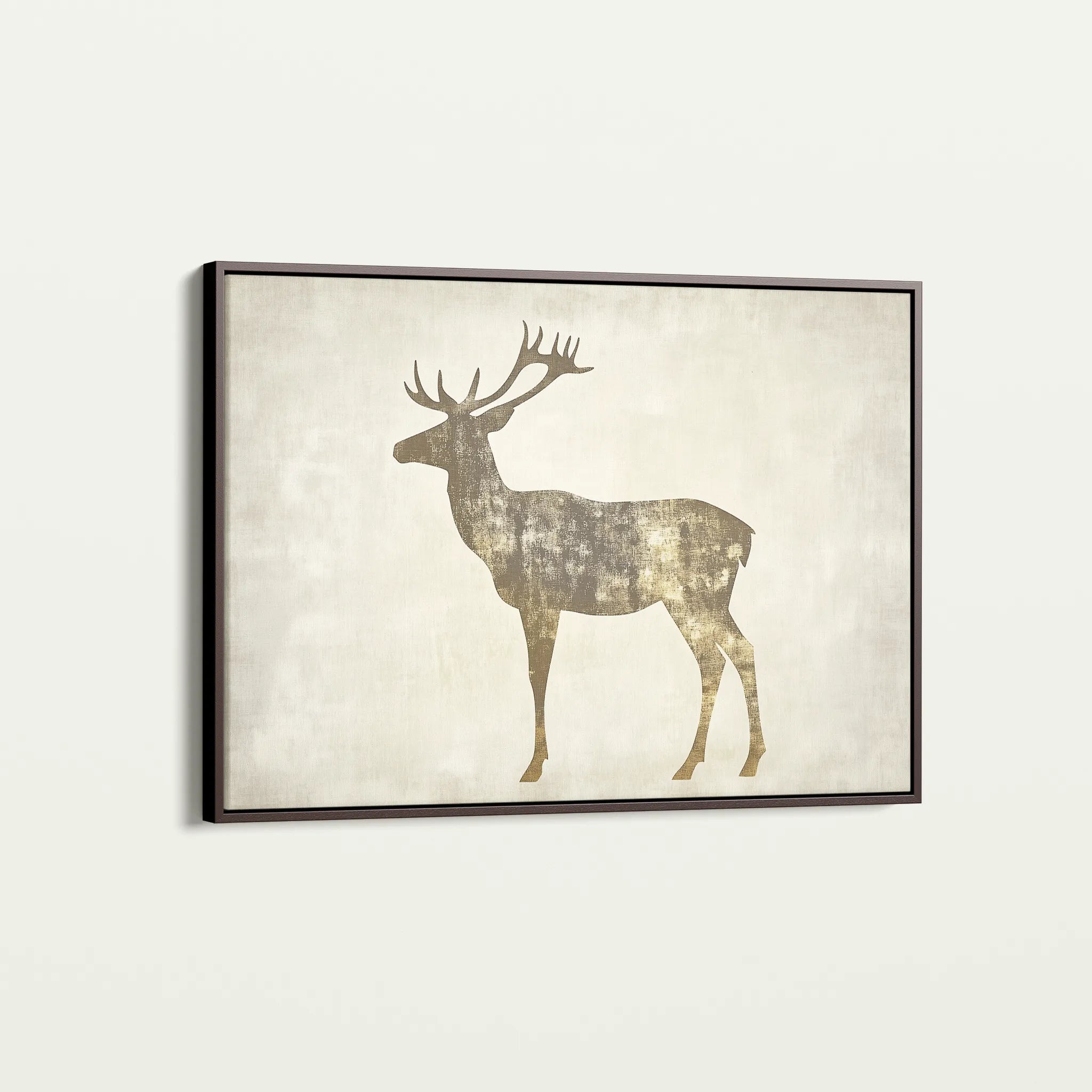 Animals 204 Canvas Art 18" x 24" / 45 x 60 cm / Black