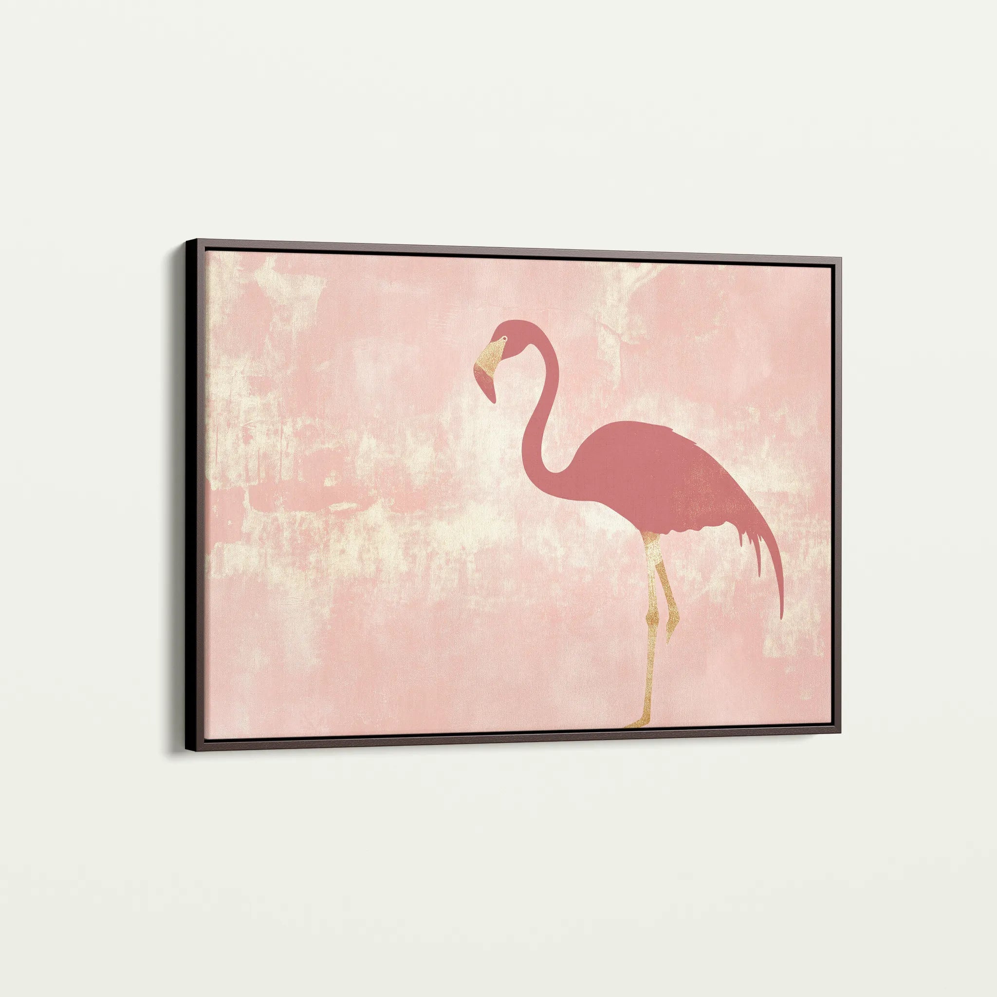 Animals 206 Canvas Art 18" x 24" / 45 x 60 cm / Black