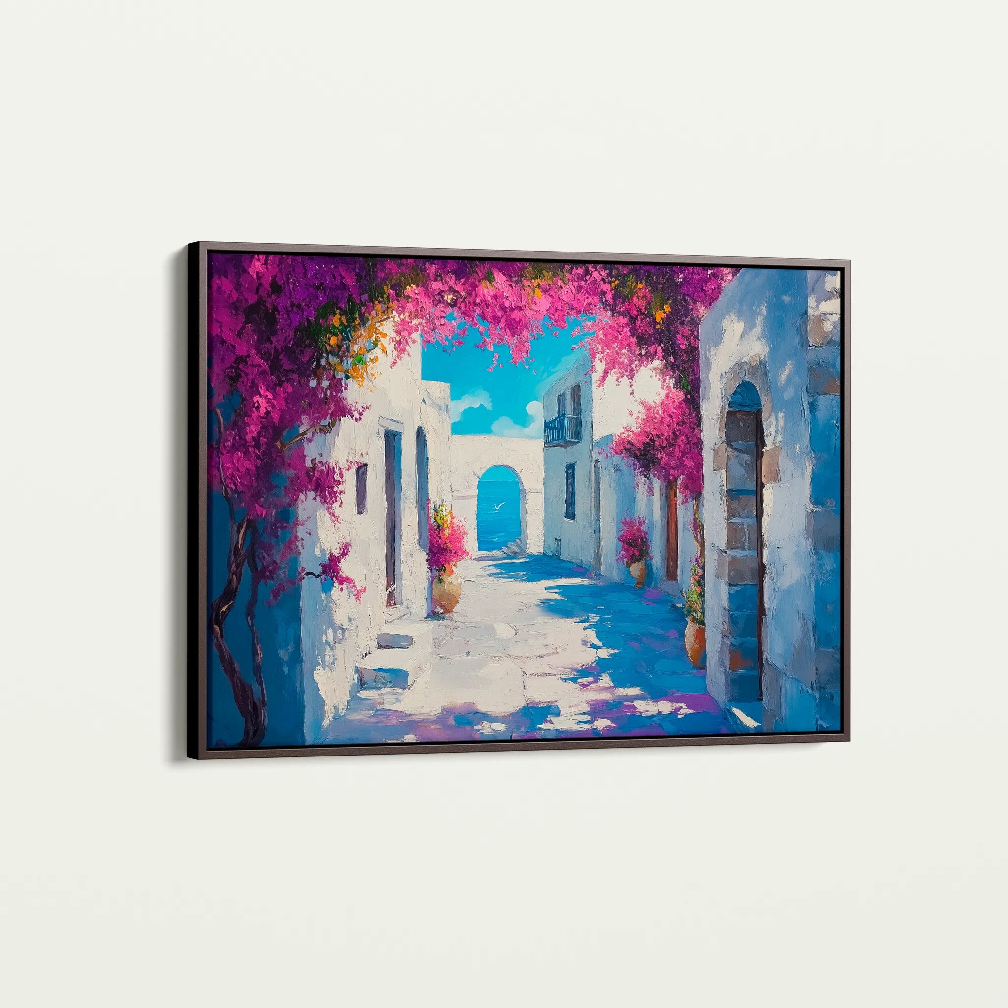 Landscape 206 Canvas Art 18" x 24" / 45 x 60 cm / Black