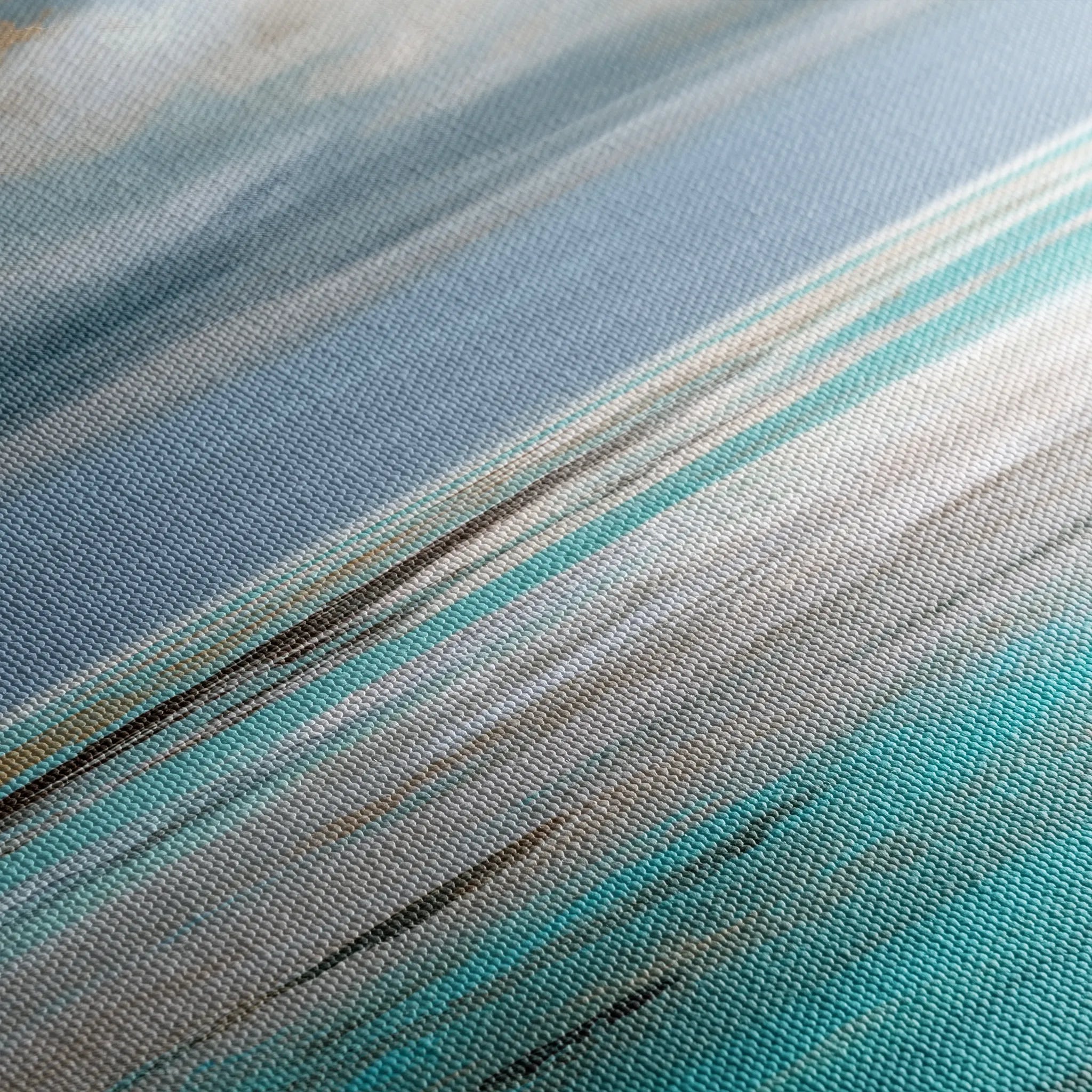 Abstract 2085 Canvas Art 18" x 24" / 45 x 60 cm / Black
